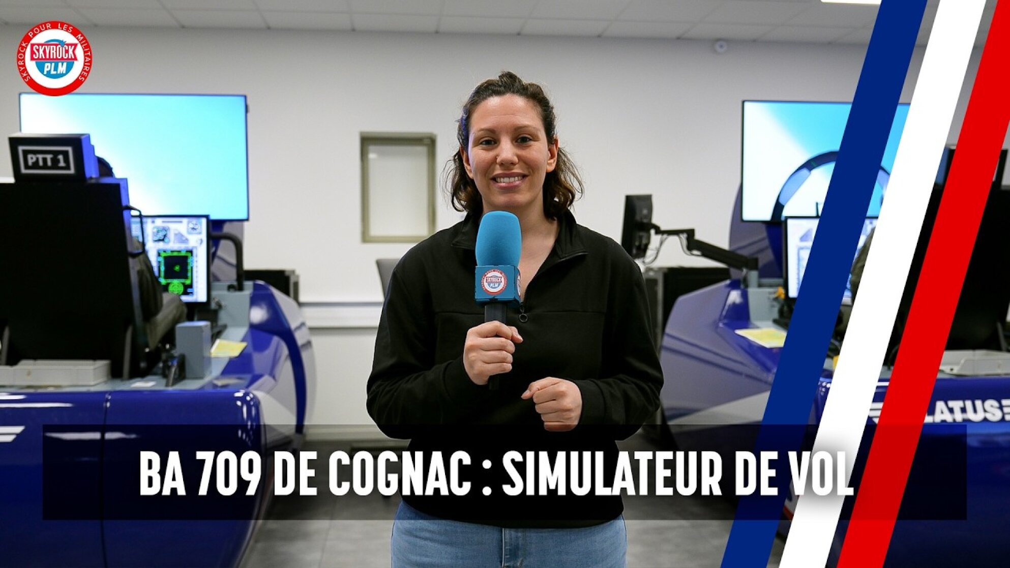 BA 709 de Cognac 4/7 – Formation à bord d’un simulateur de vol