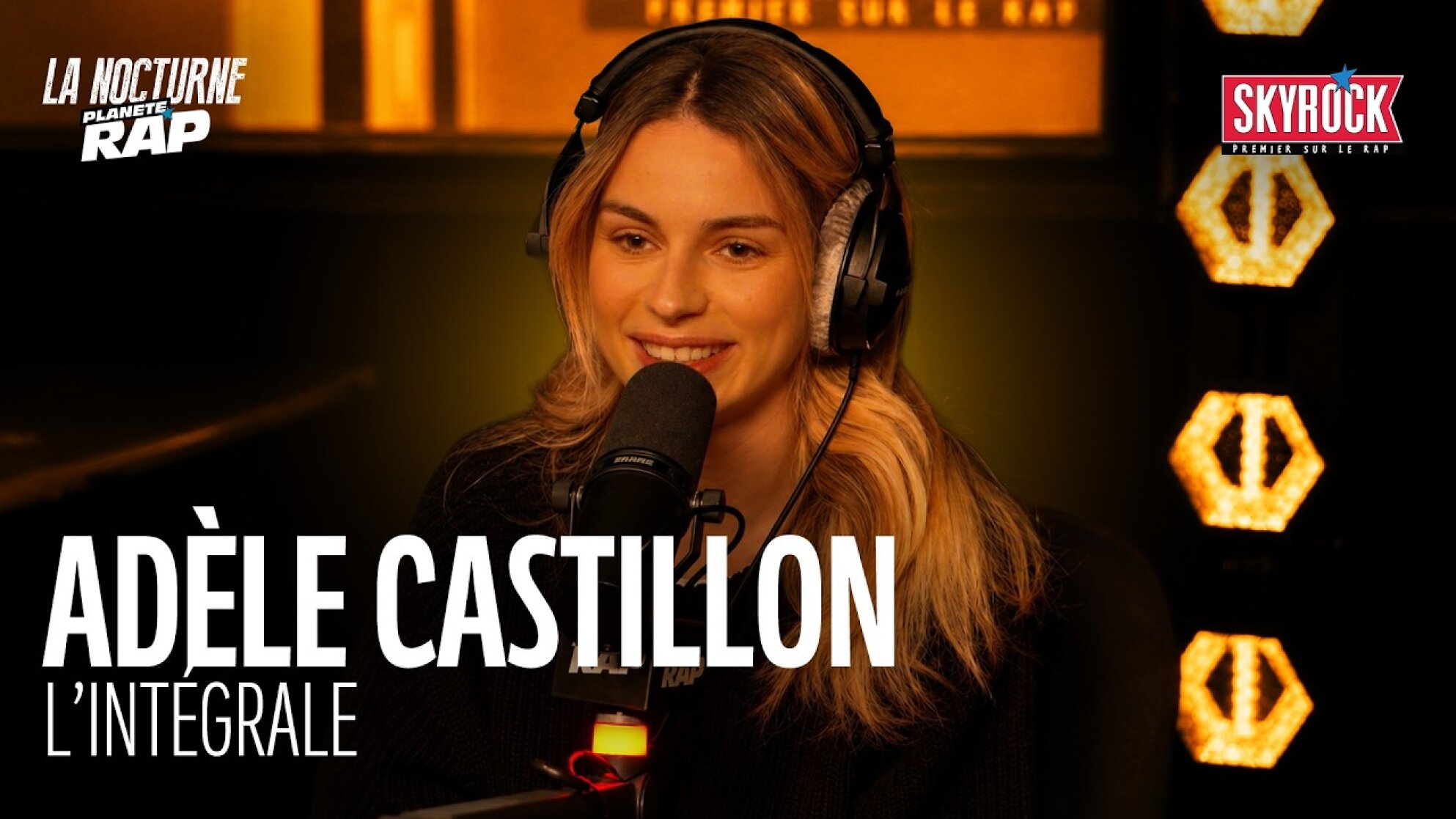 Adèle Castillon dans #LaNocturne de Fred Musa !