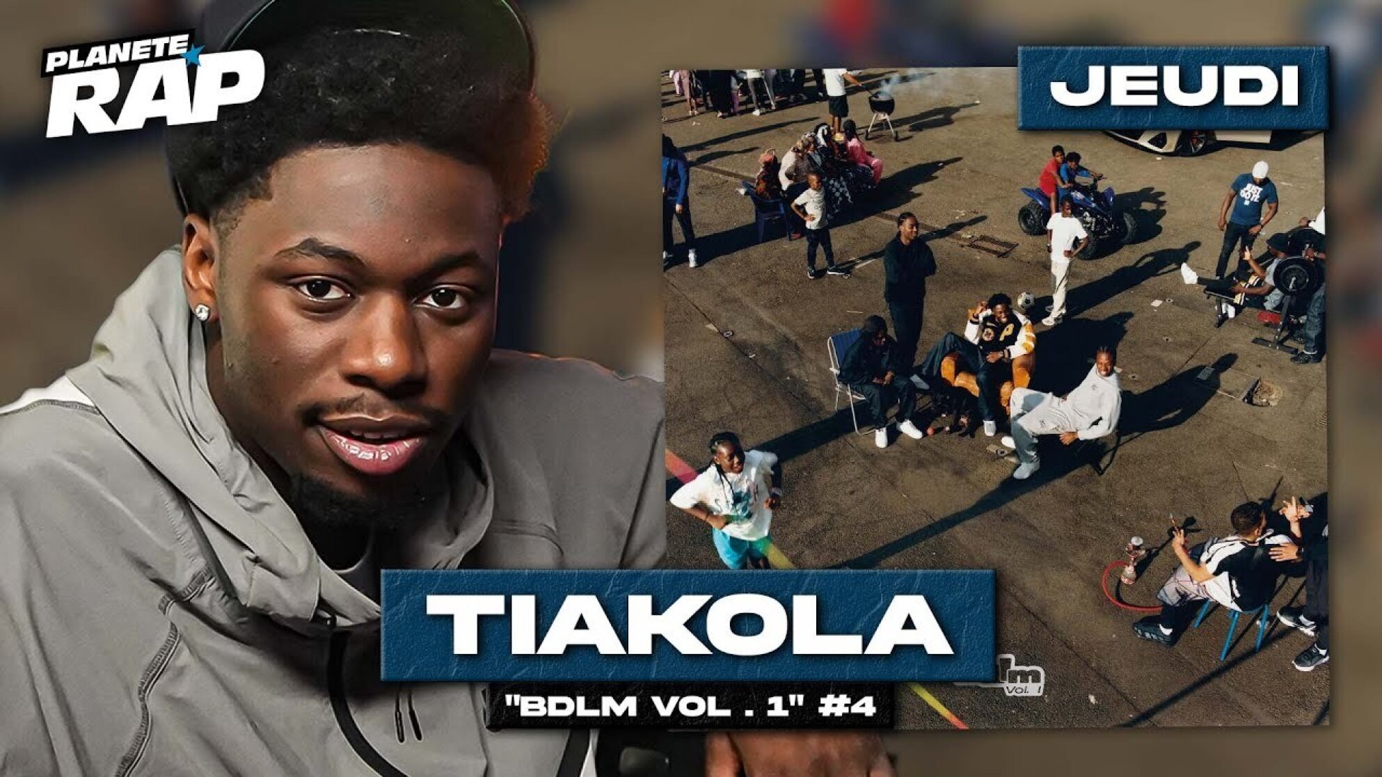 #PlanèteRap Tiakola "BDLM VOL. 1" avec Monsieur Nov, RnBoi & Fred Musa ! (4/5)