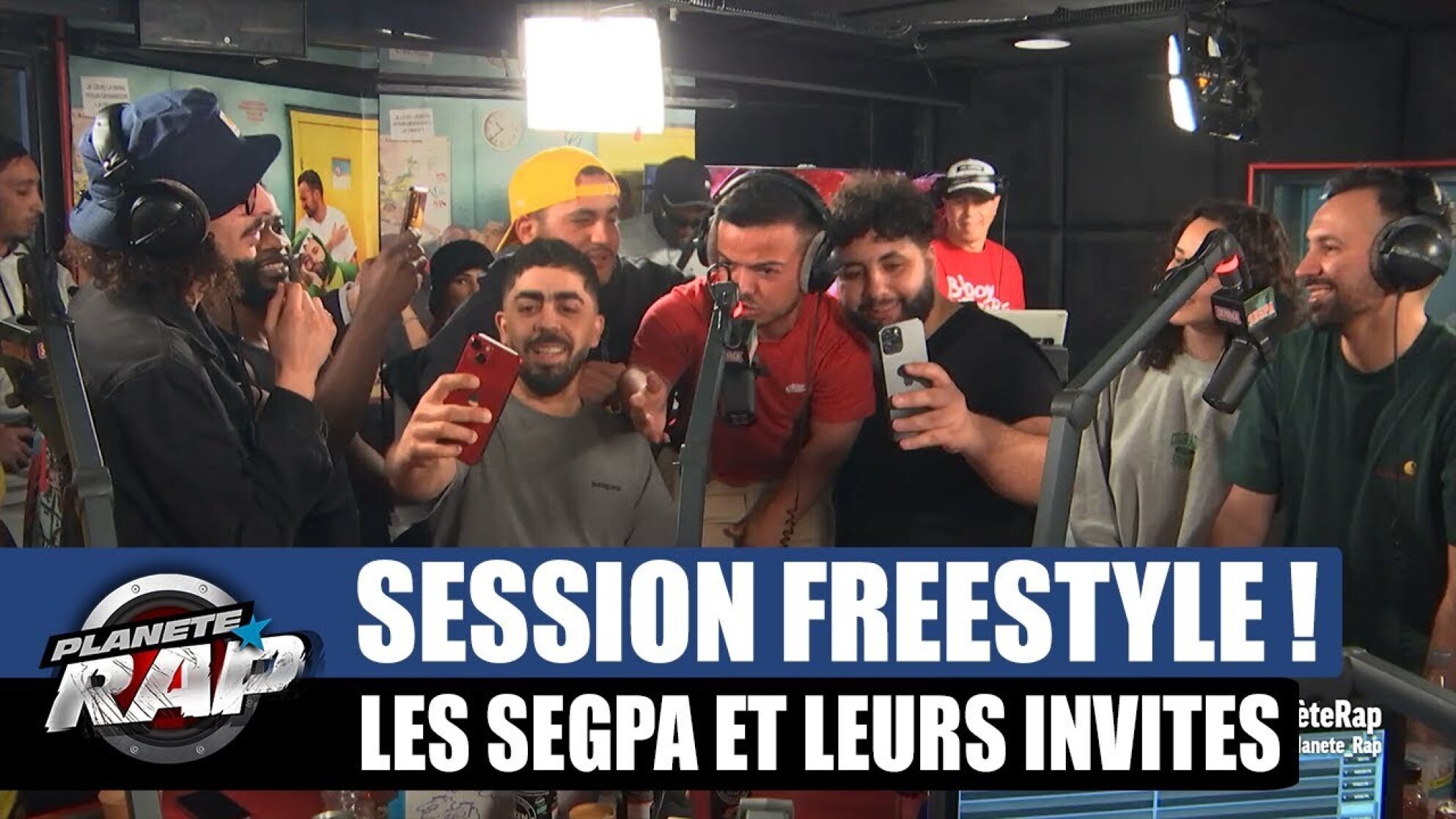 Les Segpa - Session freestyle avec Negrito, Minissia & Le Chaa ! #PlanèteRap