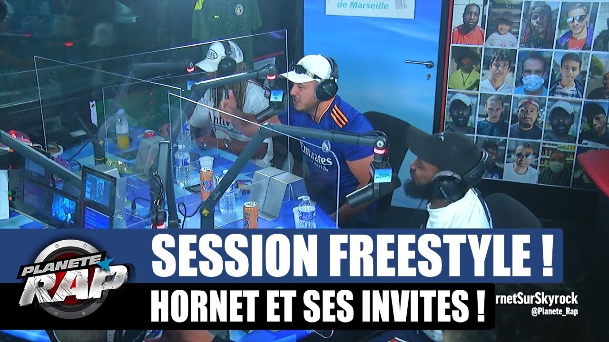Hornet La Frappe - Session freestyle avec Da Uzi, Oldpee & Lamiz ! #PlanèteRap