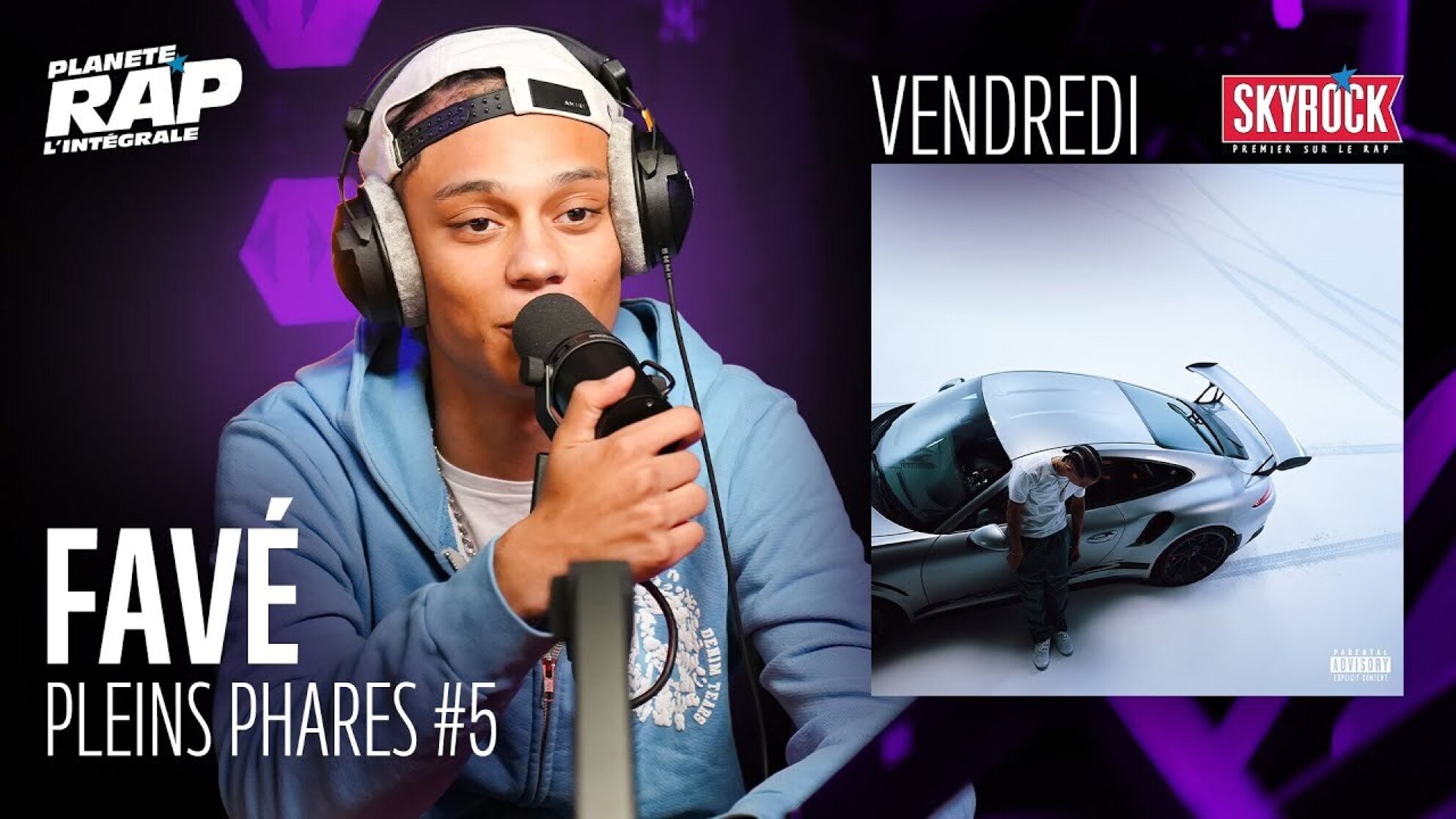 #PlanèteRap Favé Pleins phares avec Zé, Tezz, Kulturr & Fred Musa ! (5-5)