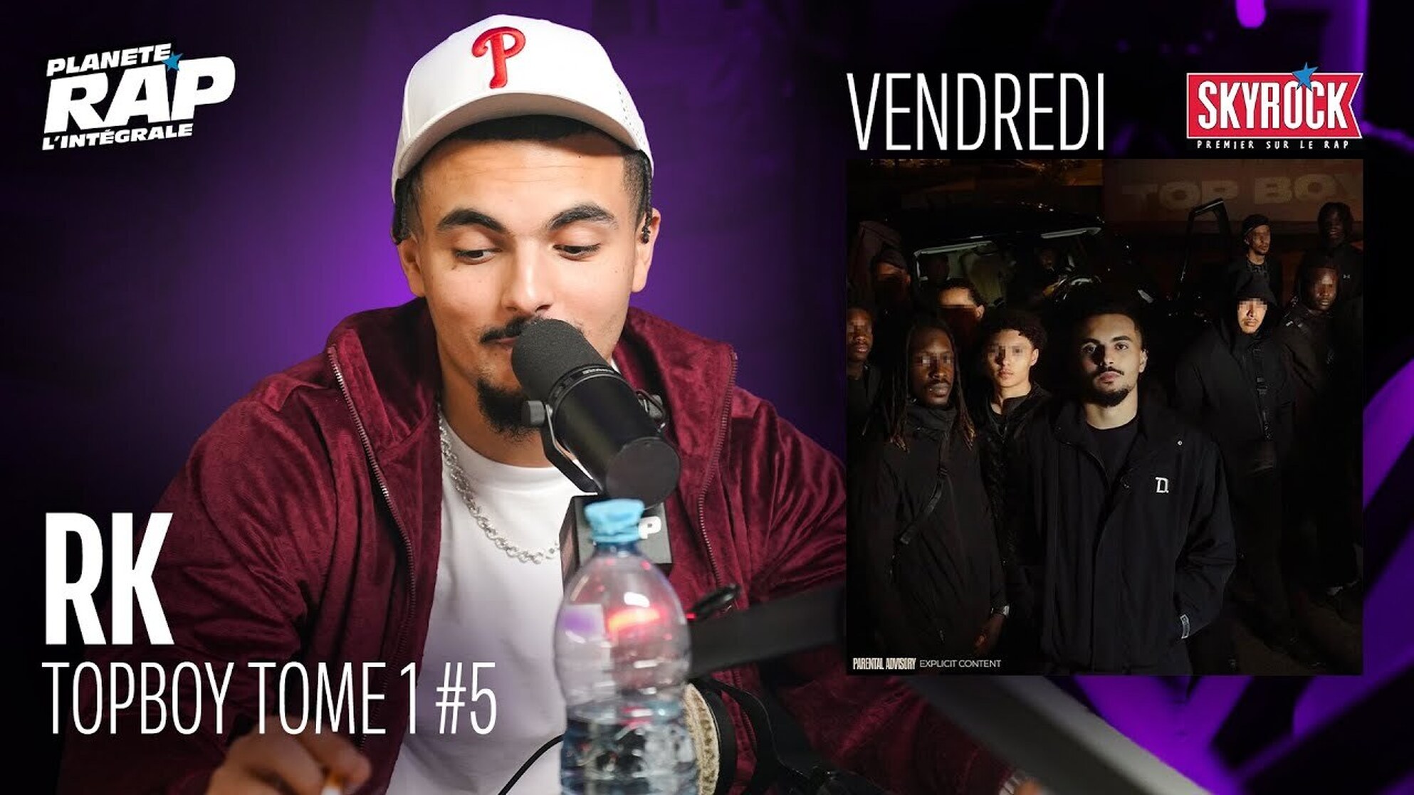 #PlanèteRap RK TopBoy Tome 1 avec RK, Mous K, Riiko, BR, Steady, Malsain... & Fred Musa ! (5-5)