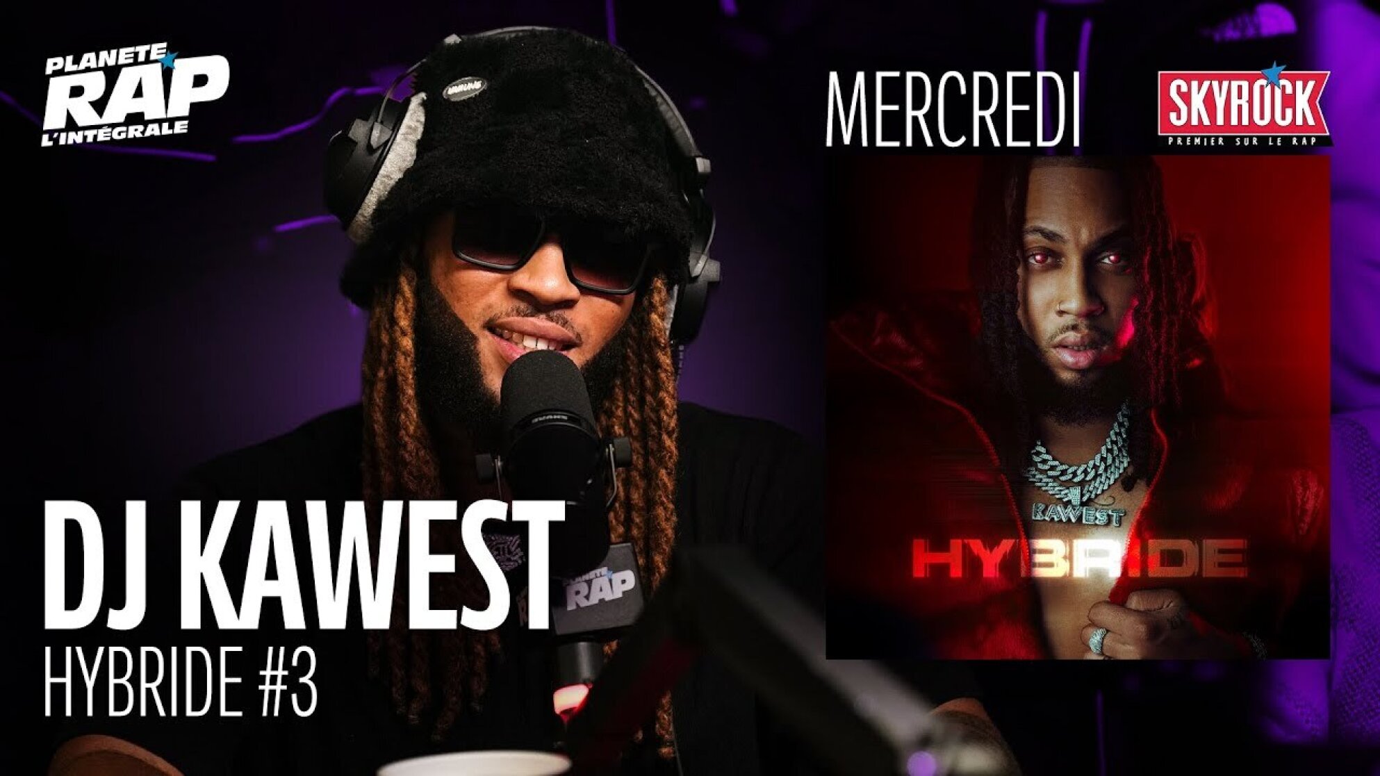 #PlanèteRap DJ Kawest "Hybride" avec Kerchak, Yorssy, MB, Guerta, TKS 2G... & Fred Musa ! (3-5)