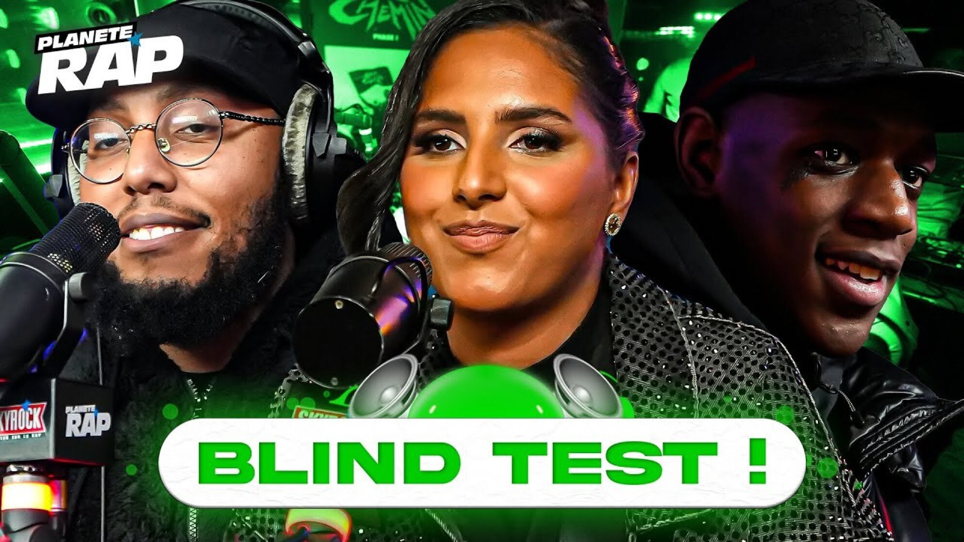 BLIND TEST ! avec Lynda, Djellane, YLR & Fred Musa #PlanèteRap