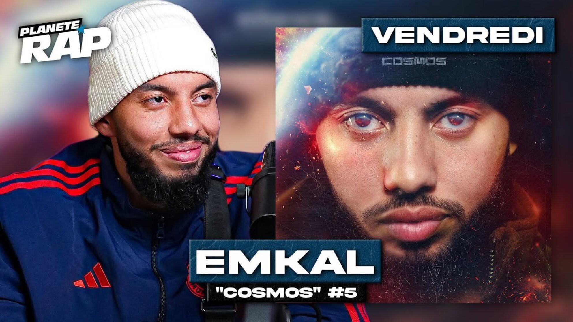 #PlanèteRap Emkal Cosmos avec RK, Josas, Udeyfa, Sirine LV, Azaustudio & Fred Musa ! (5-5)