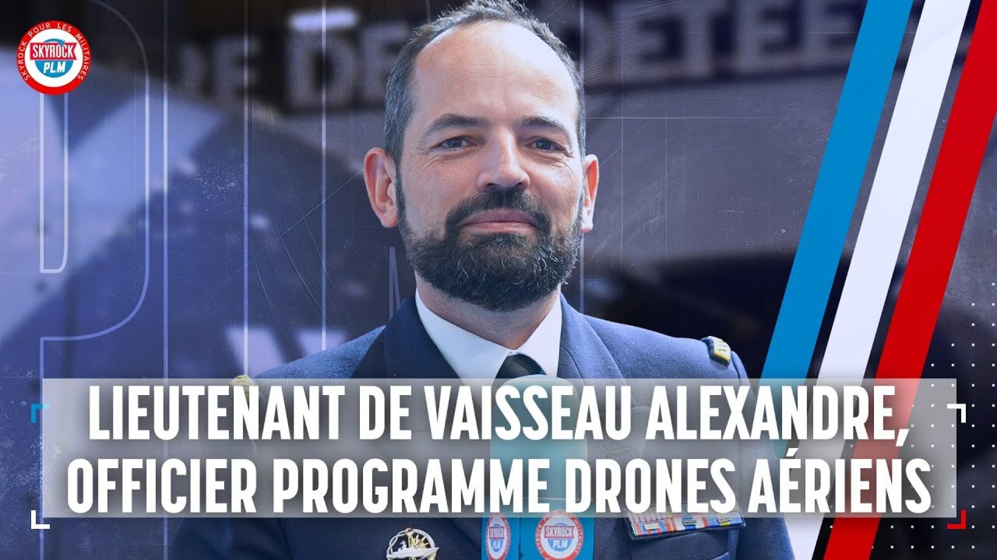 Rencontre avec le lieutenant de vaisseau Alexandre, officier programme drones aériens