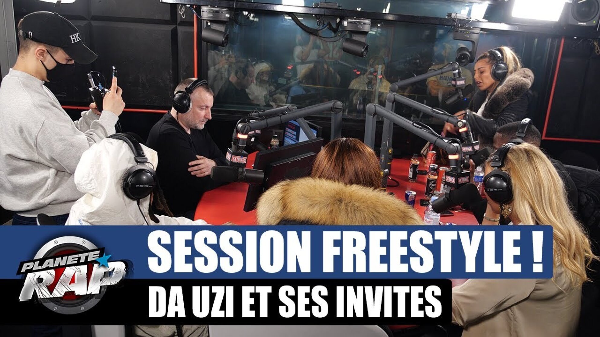 DA Uzi - Session freestyle avec Kayna Samet, Chana, Vingt 6 & Kayna ! #PlanèteRap