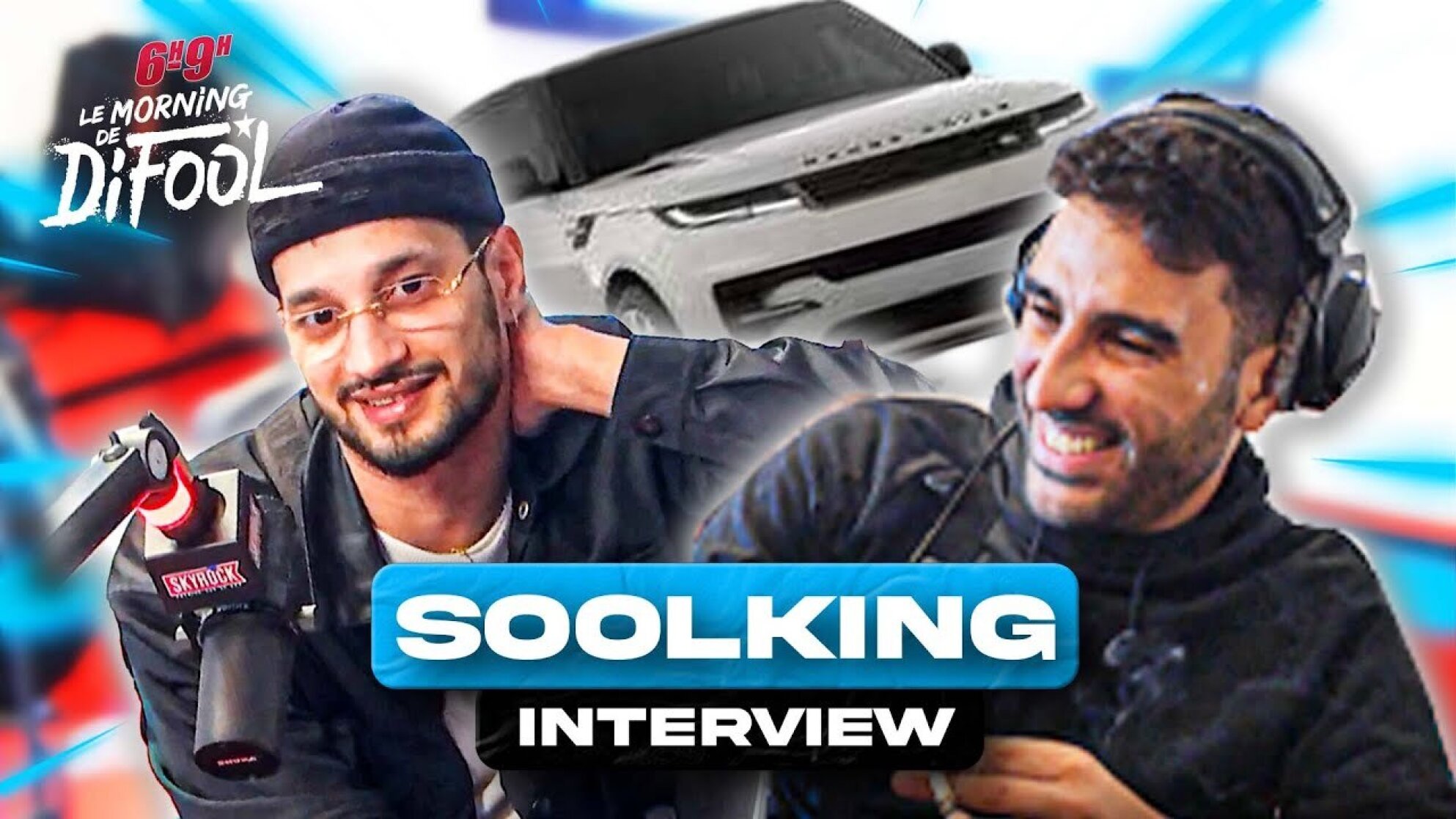 Soolking nous parle de ses défauts, de voitures & de Heuss l'Enfoiré dans le #MorningDeDifool