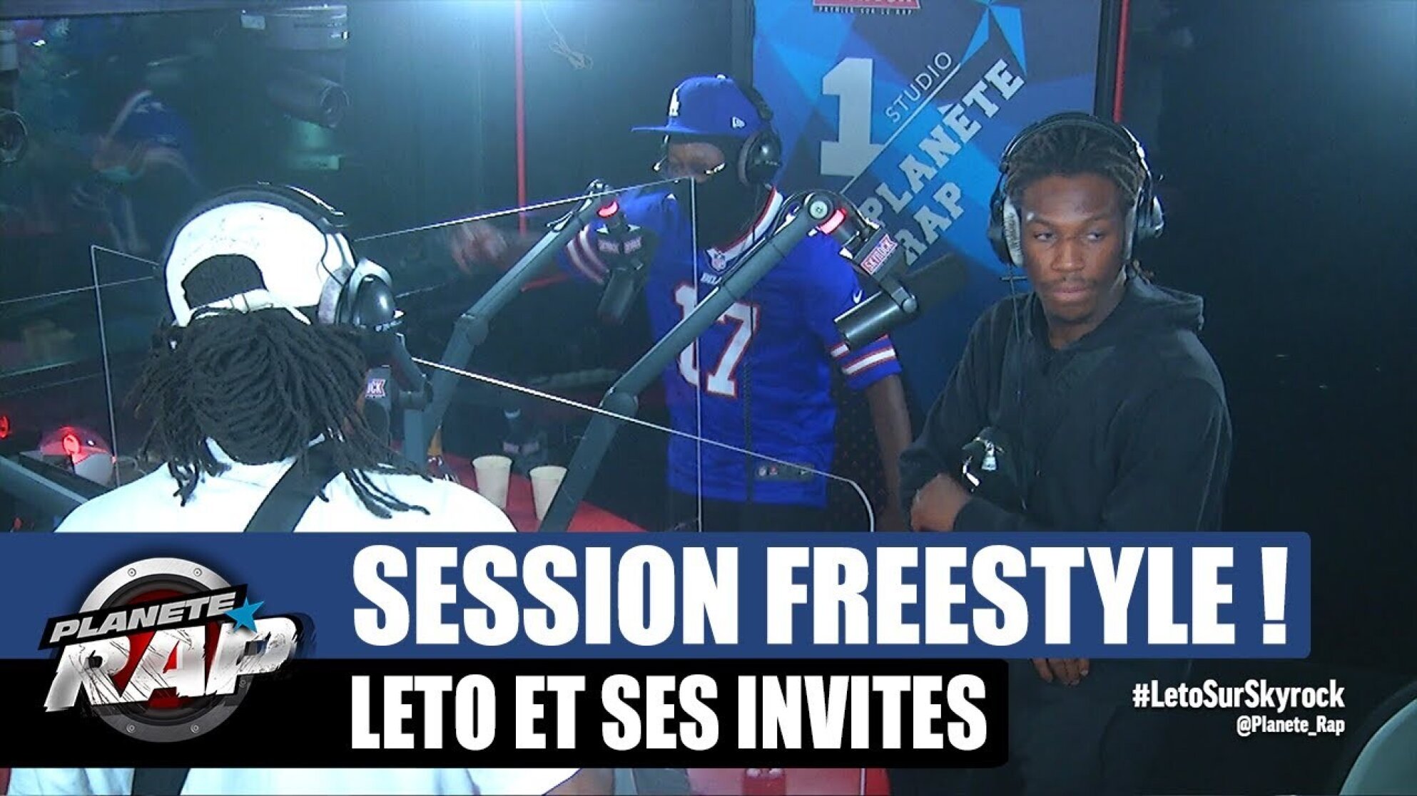 Leto - Session freestyle avec Cheu-B & Kepler ! #PlanèteRap
