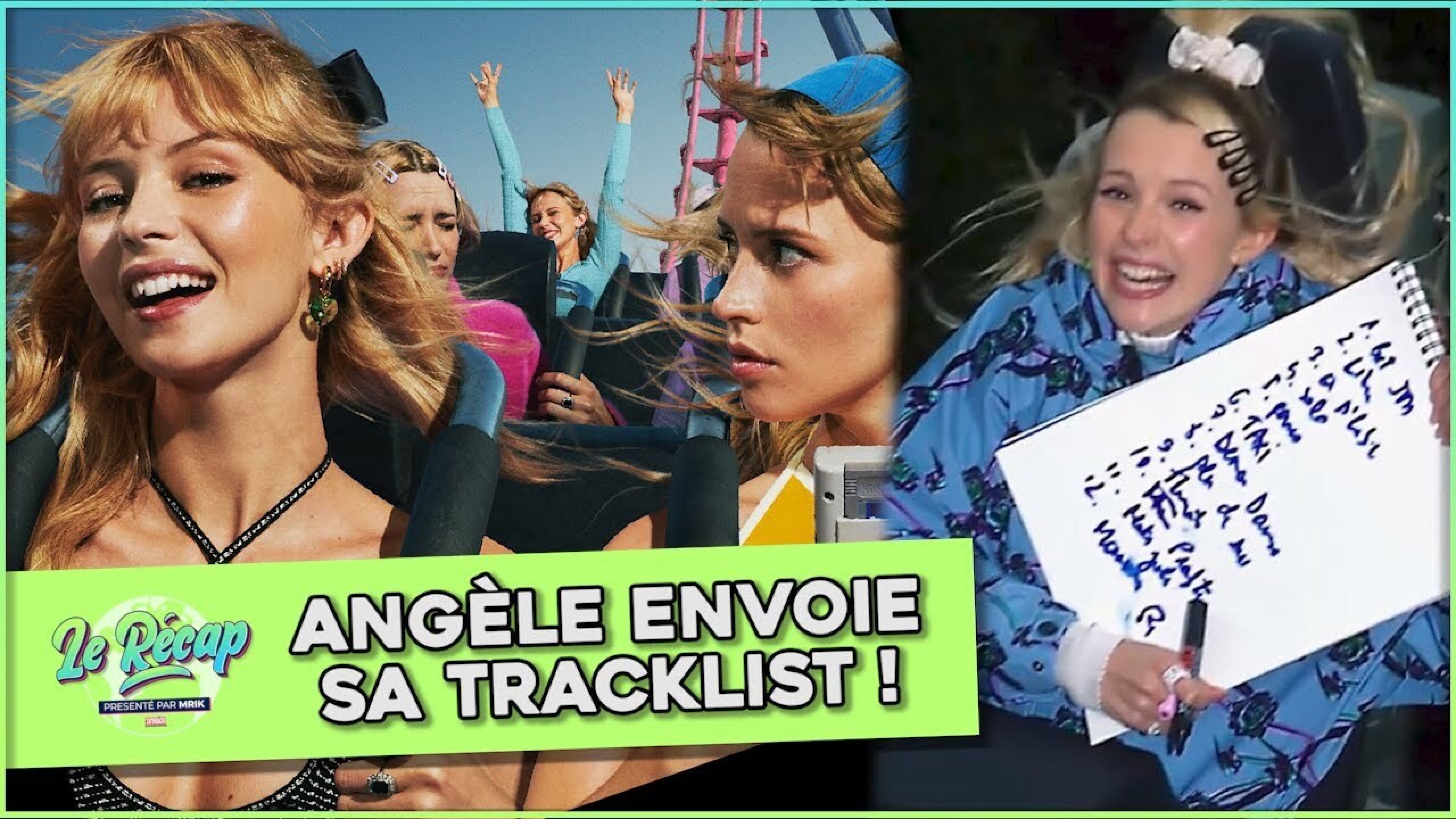 Le Récap d'Mrik : ANGÈLE dévoile sa TRACKLIST dans les AIRS !