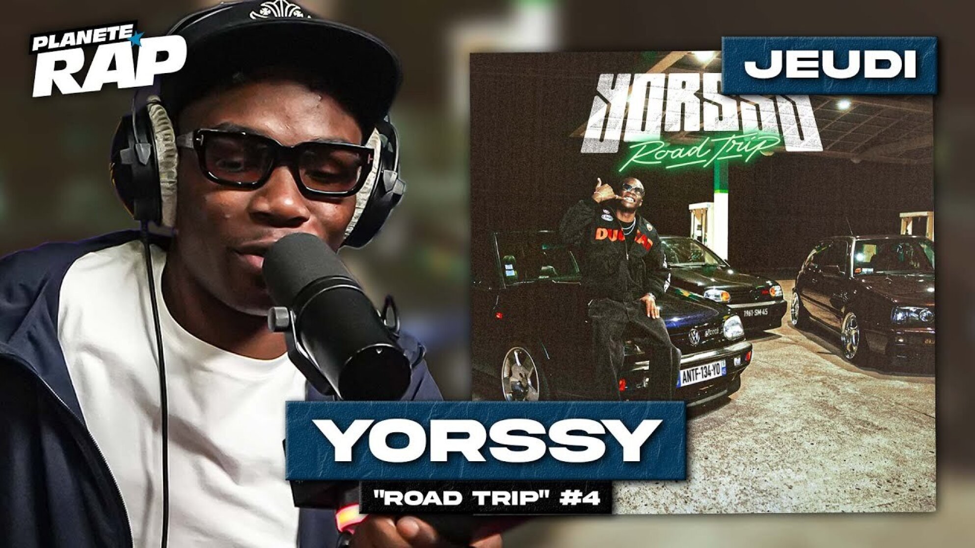 #PlanèteRap Yorssy "Road Trip" avec Vegedream, Guy2Bezbar, Bayass, Laro... & Fred Musa ! (4/5)