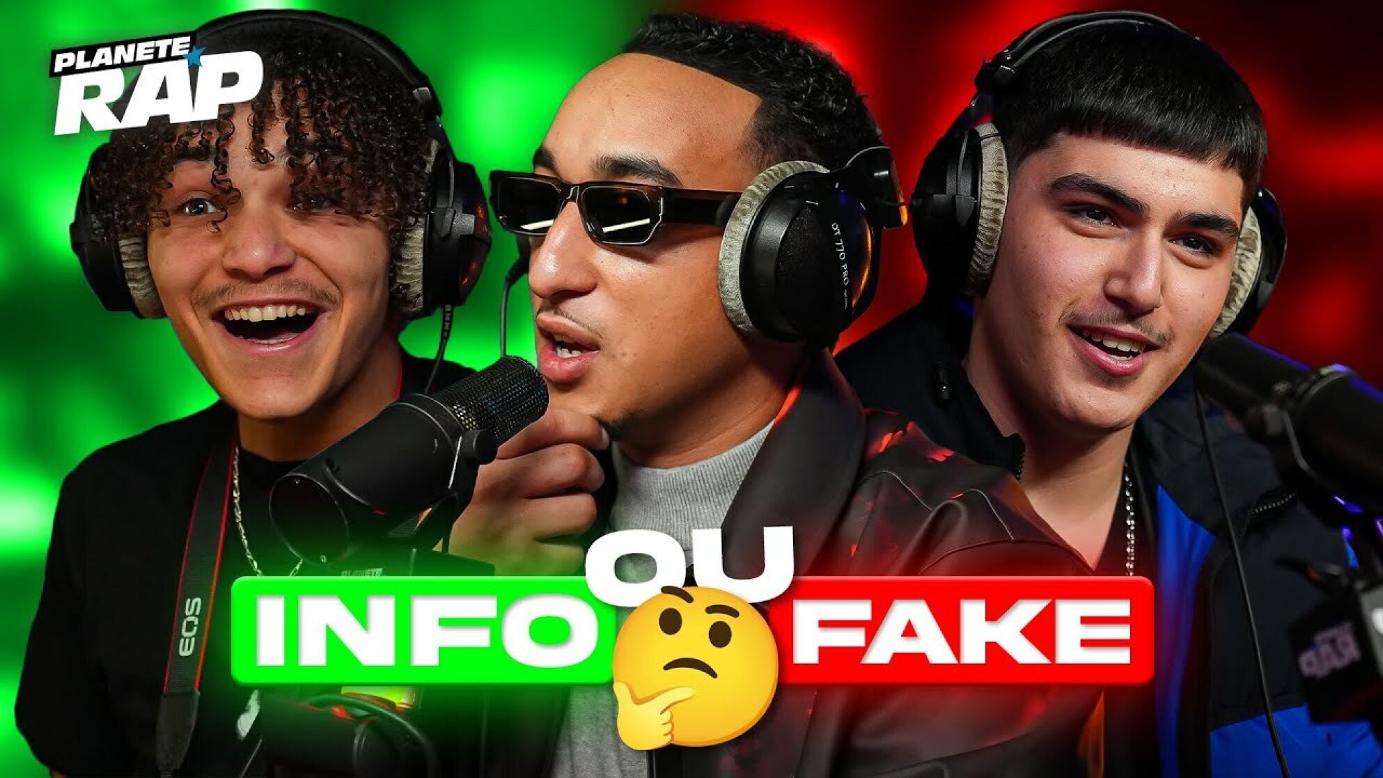 INFO OU FAKE (avec Nahir, Yasmine, La Trouvaille, Trapper, NZM, Geneviève & Speedy) #PlanèteRap