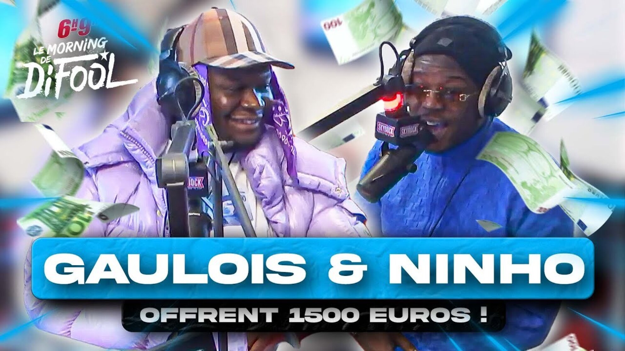 Ninho & Gaulois offrent 1500€ ! #MorningDeDifool