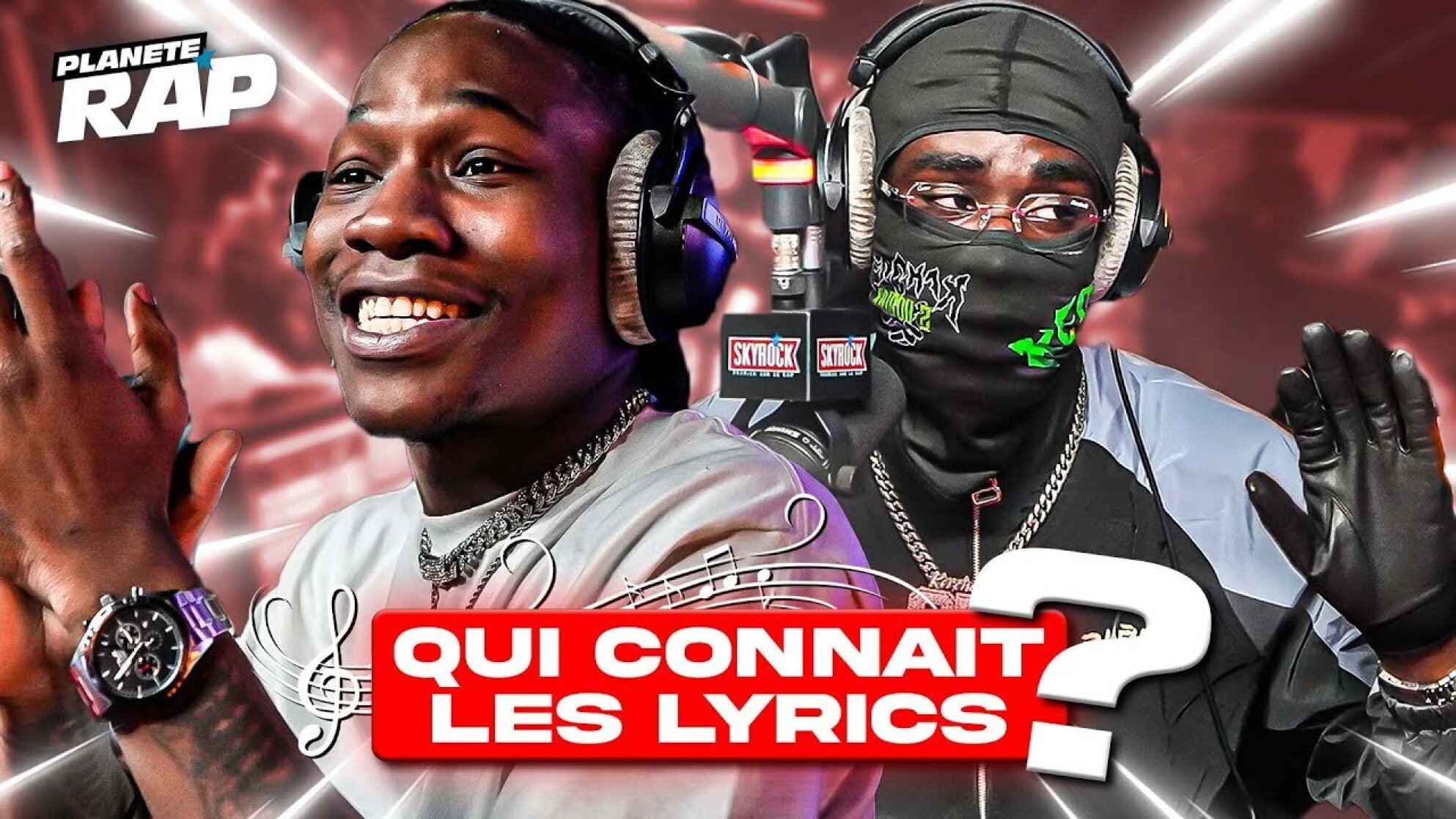 QUI CONNAIT LES LYRICS ? (avec Kerchak et ses invités) #PlanèteRap
