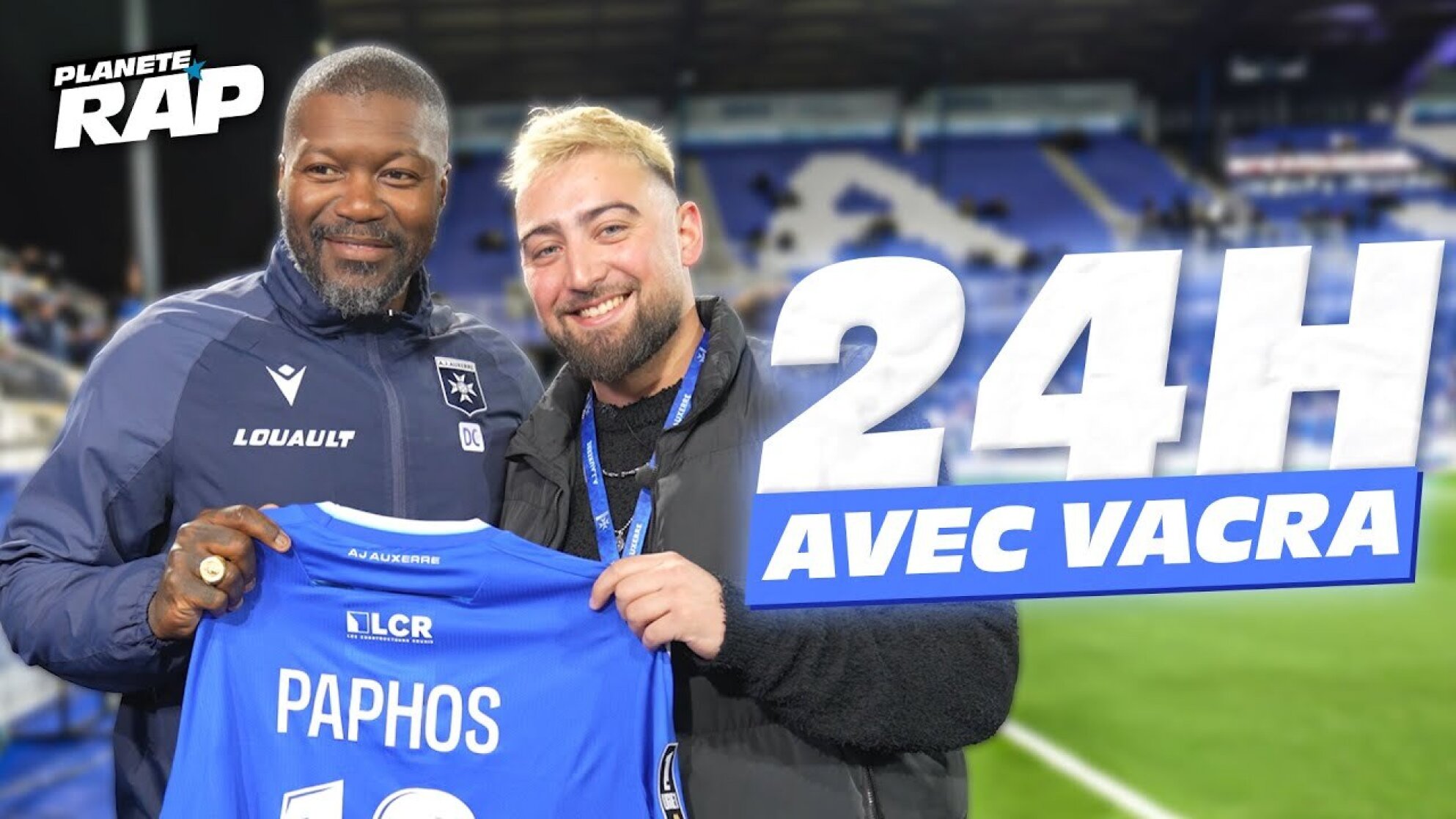 24h avec Vacra (Djibril Cissé, OM, AJ Auxerre..) ! #PlanèteRap
