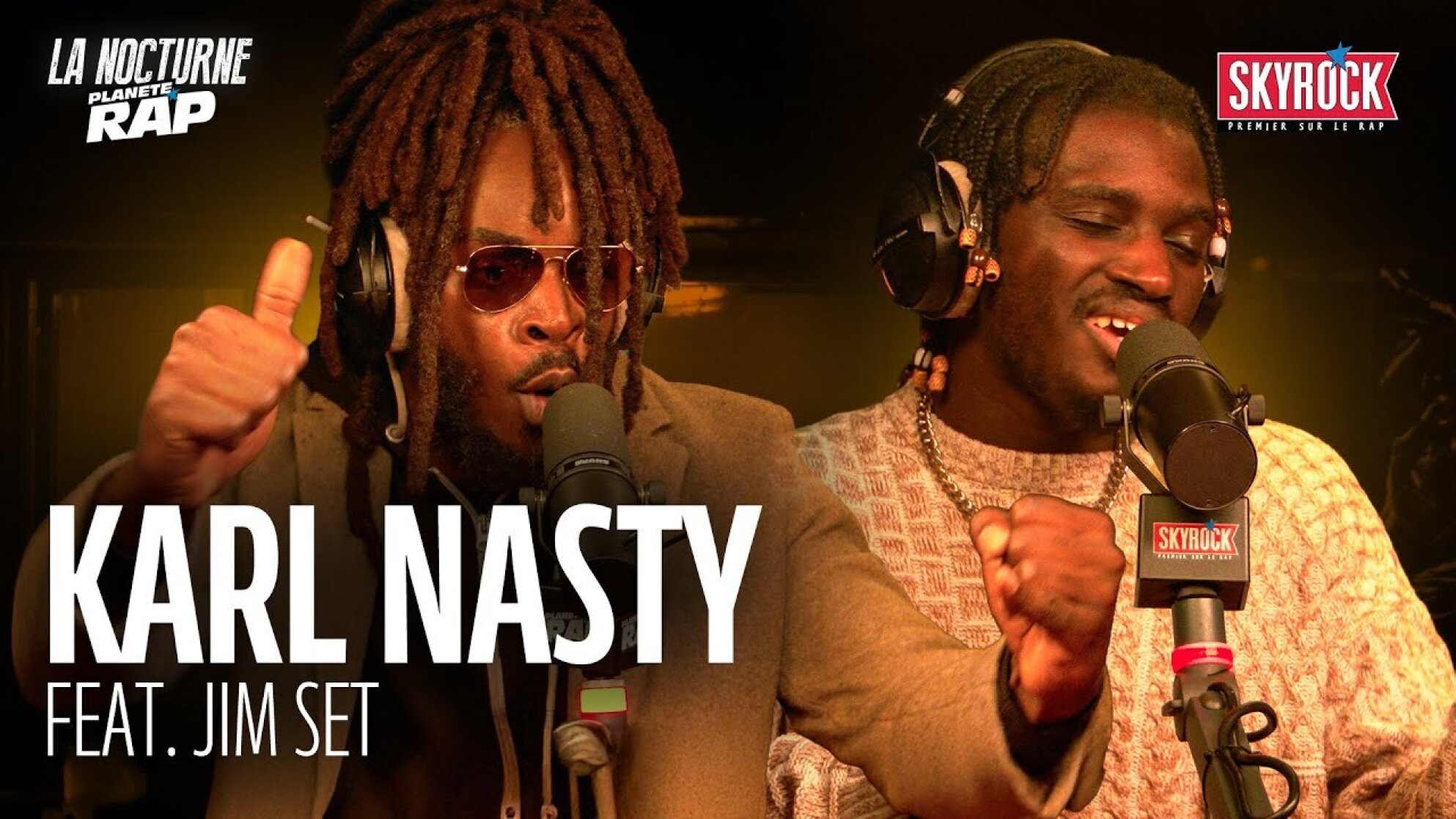 #LaNocturne Karl Nasty feat. Jim Set - "Quand on descend d'dans" avec Fred Musa !