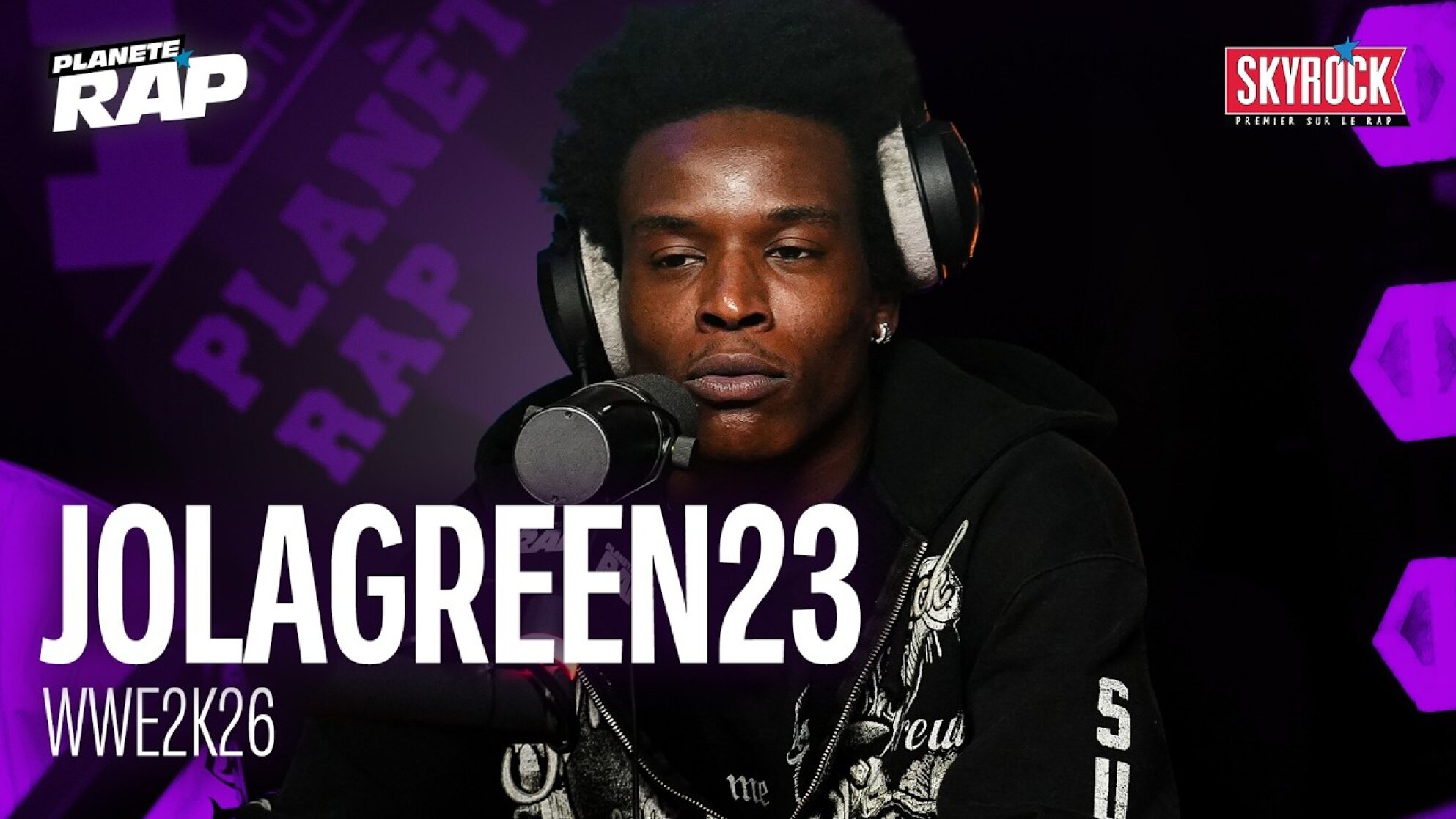 [EXCLU] Jolagreen23 - WWE2K26 #PlanèteRap