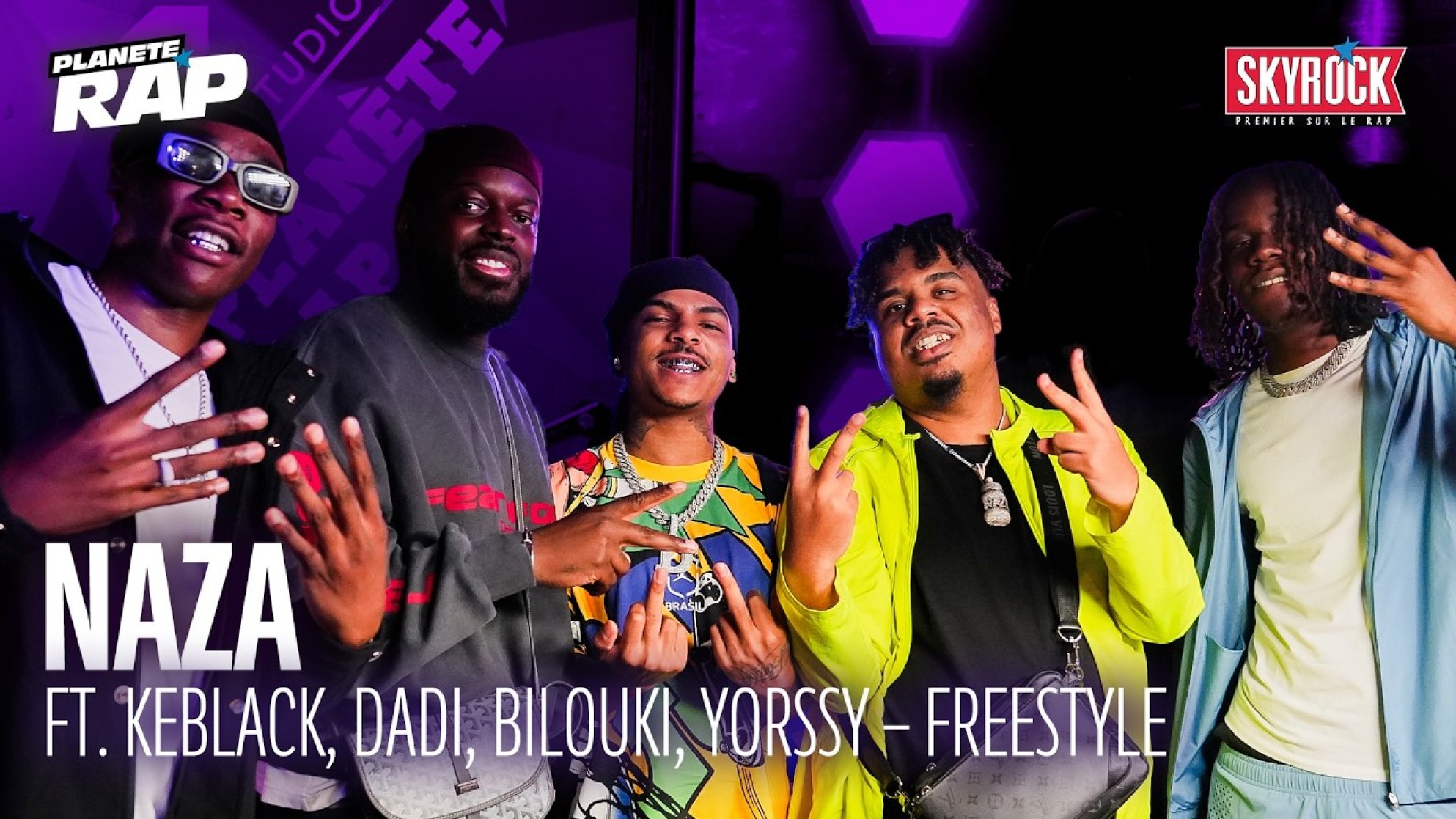 [EXCLU] Naza Feat. Keblack, Dadi, Bilouki, Yorssy - Freestyle Ya Balabala #PlanèteRap