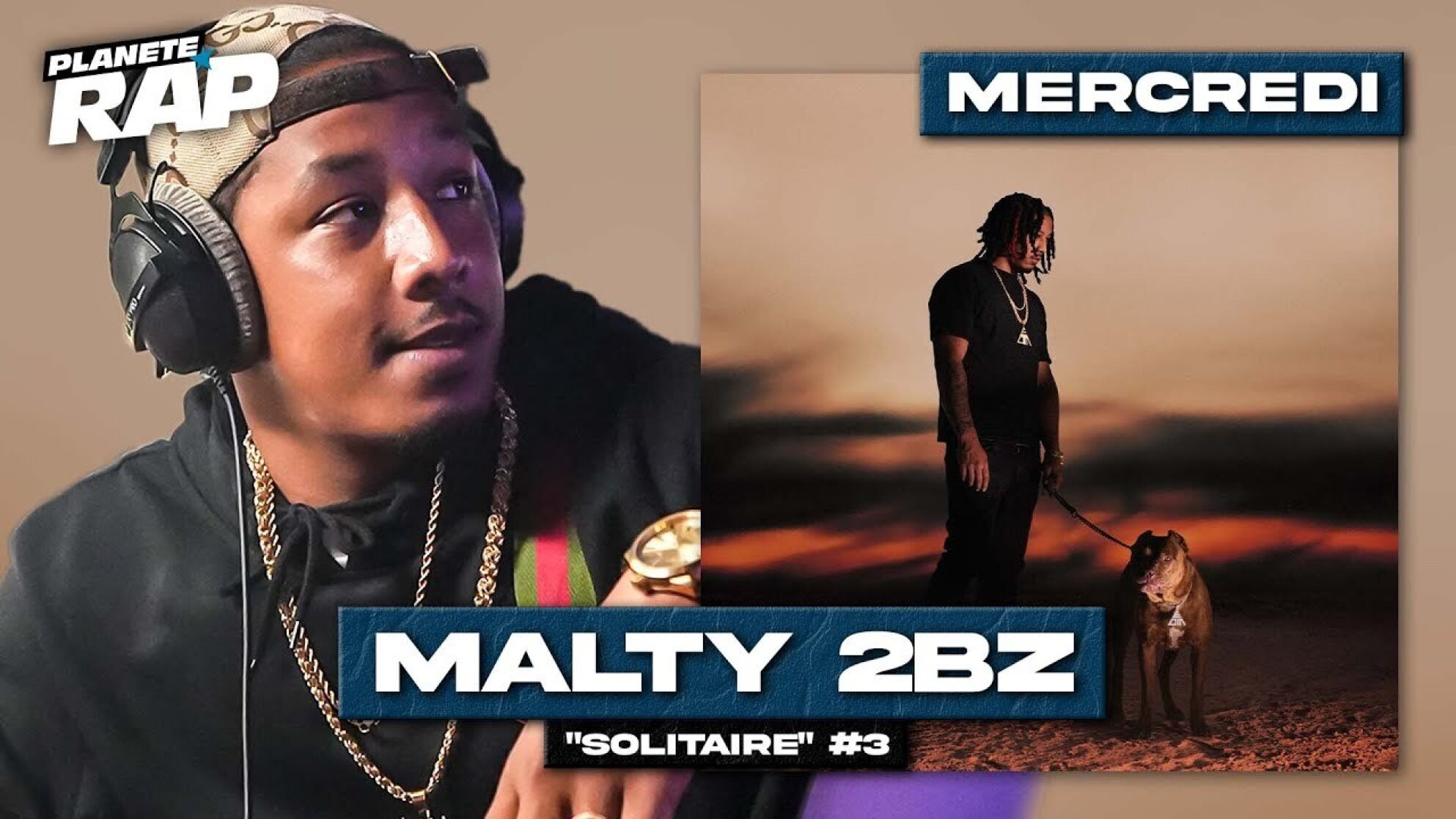#PlanèteRap Malty2BZ "Solitaire" avec Kerchak, LeoStayTrill, Tiitof, Evil P... & Fred Musa (3/5)