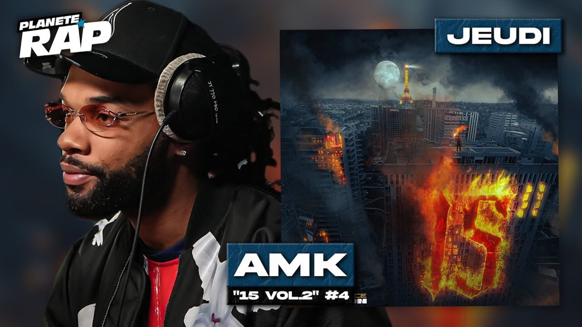 #PlanèteRap AMK "15 Vol.2" avec JRK 19, Barack Adama, JR O Crom, Junior Bvndo .. & Fred Musa ! (4/5)