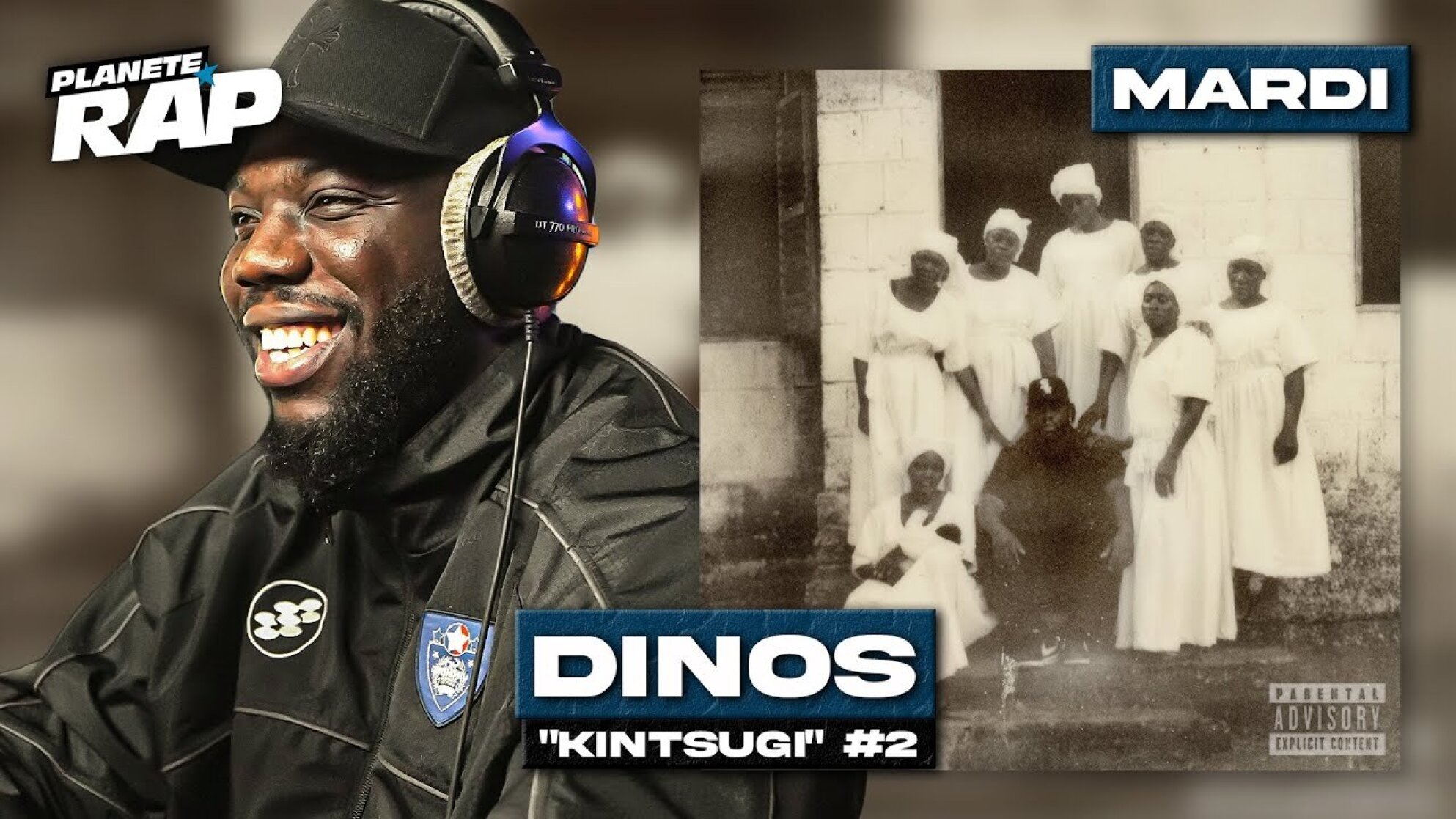#PlanèteRap Dinos "Kintsugi" avec Oldpee, Prince Waly & Fred Musa ! (2/5)