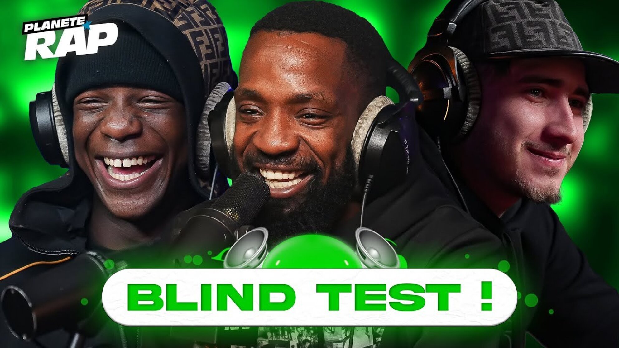 BLIND TEST ! (avec DA Uzi, JKSN, SD, Uisma, Requin & Fred Musa) #PlanèteRap
