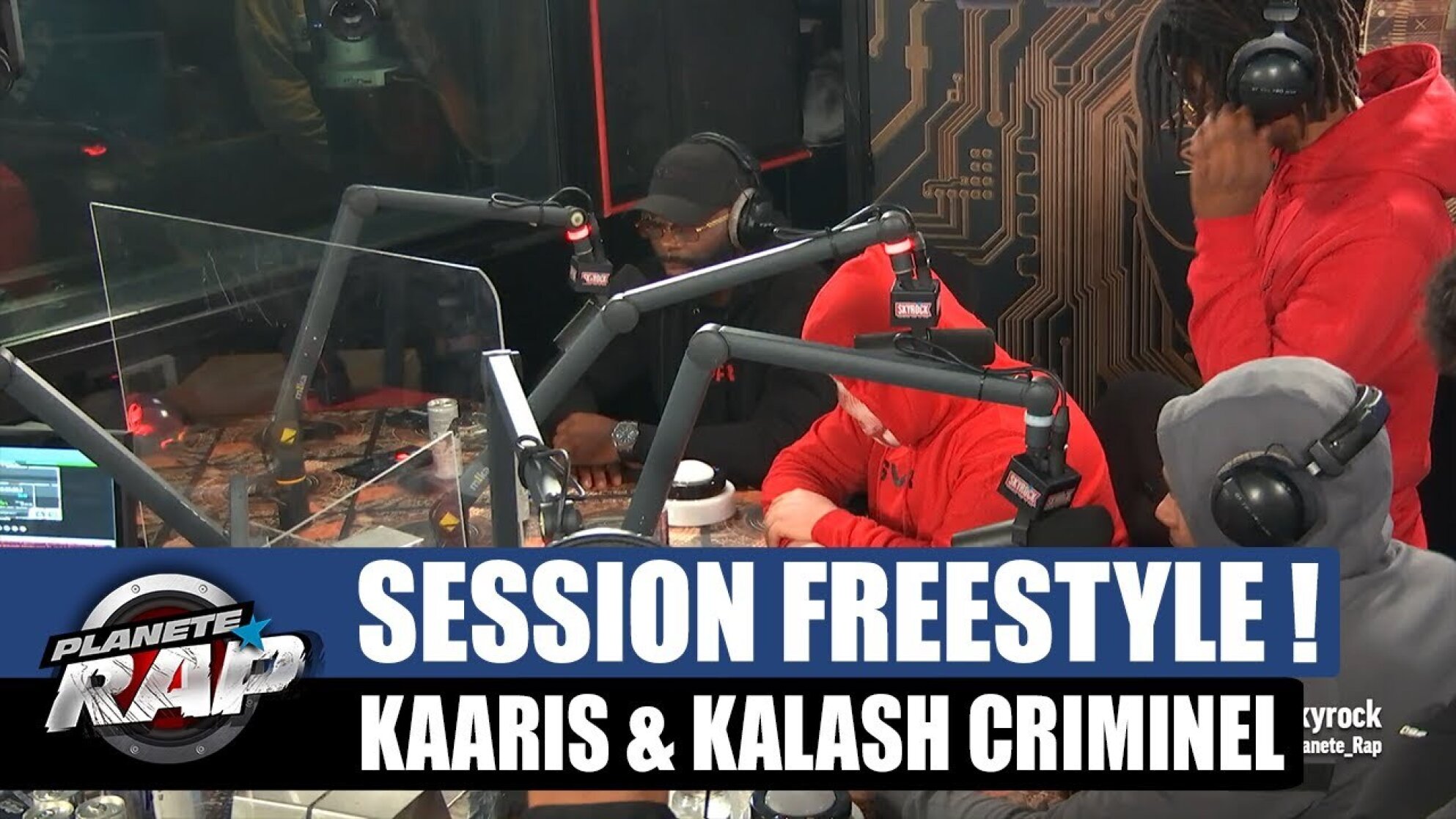 Kaaris & Kalash Criminel - Session freestyle avec Koffi Lossa, M.o Bourbier, Sebra... #PlanèteRap