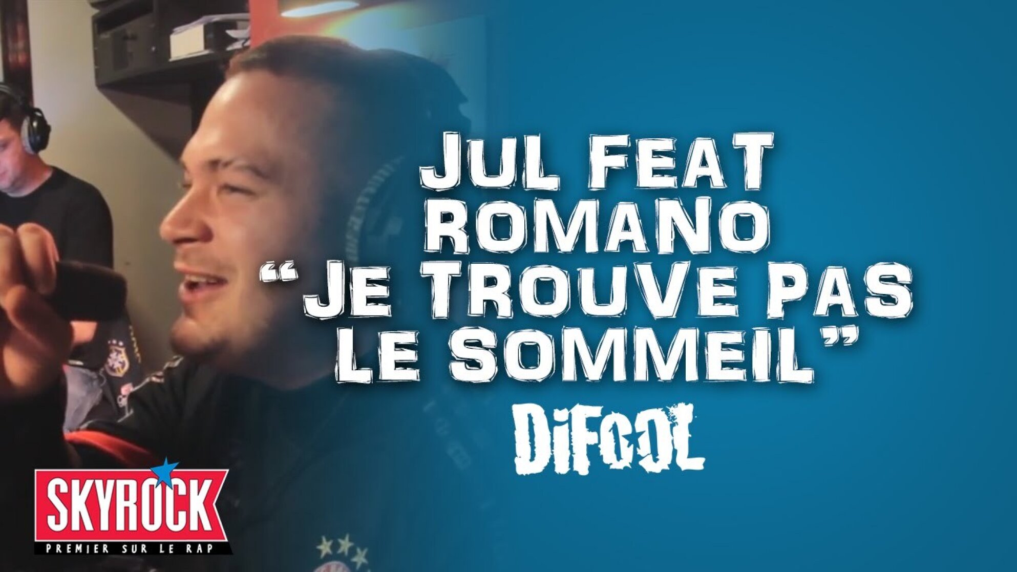 Jul feat. Romano "Je trouve pas le sommeil" en live #LaRadioLibre