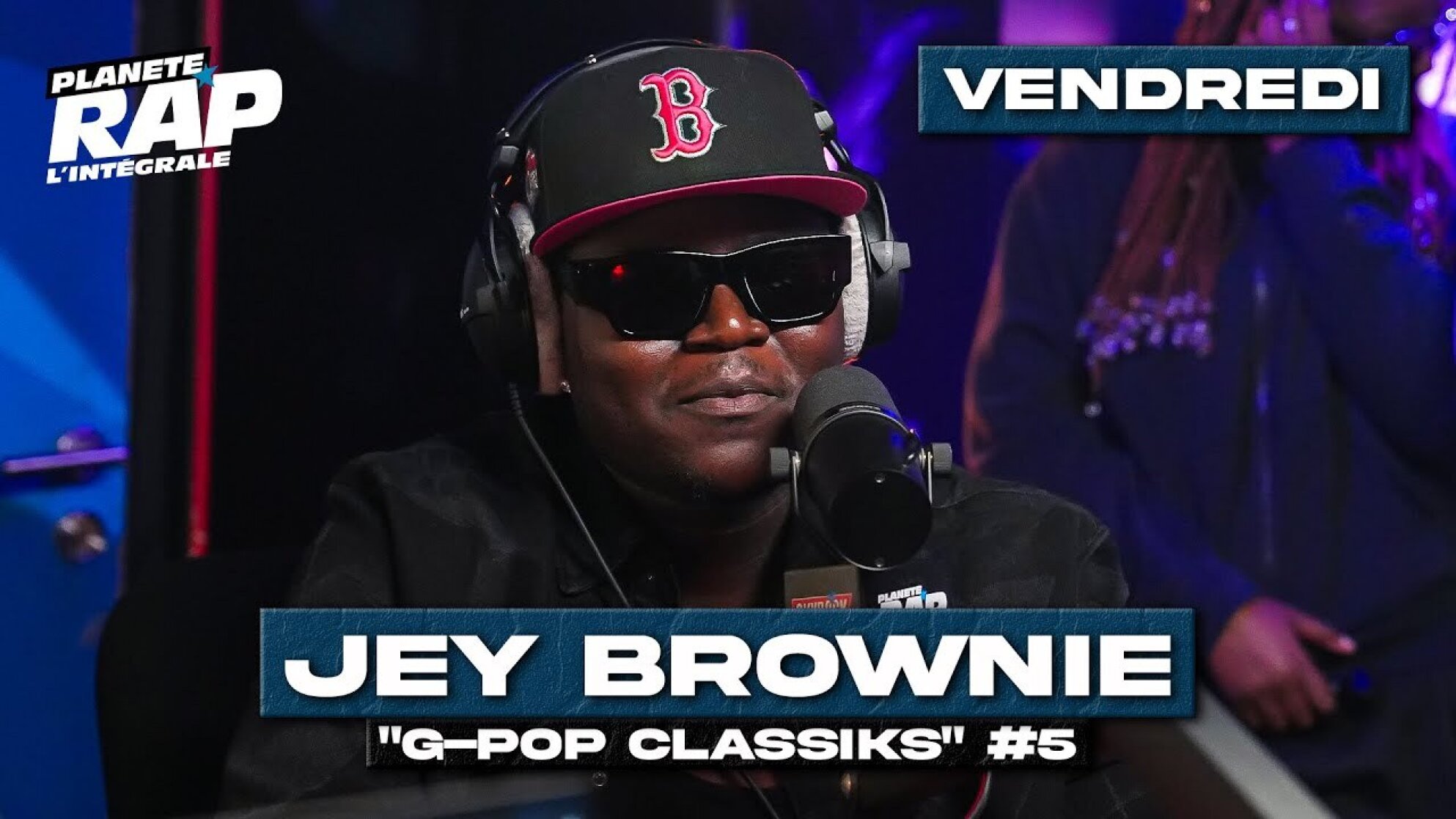 #PlanèteRap Jey Brownie "G-Pop Classiks" avec R2, Bakari, El Mvnolo, Sins... & Fred Musa ! (5-5)