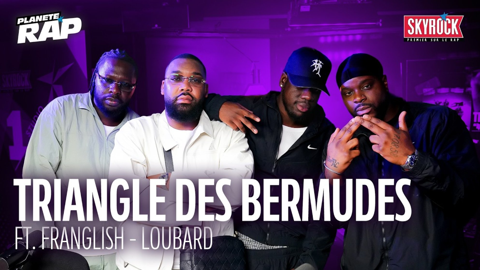 [EXCLU] TRIANGLE DES BERMUDES Feat. Franglish - Loubard #PlanèteRap