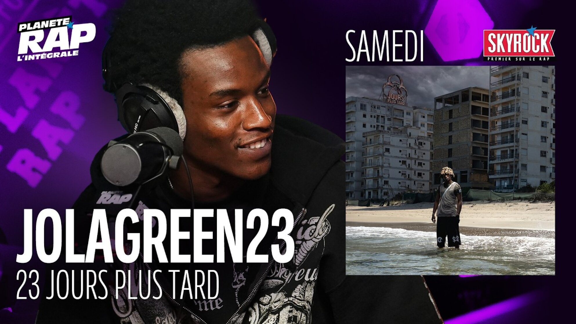 #PlanèteRap Jolagreen23 "23 JOURS PLUS TARD" avec Nono La Grinta, VITCH... & Fred Musa ! (1-2)