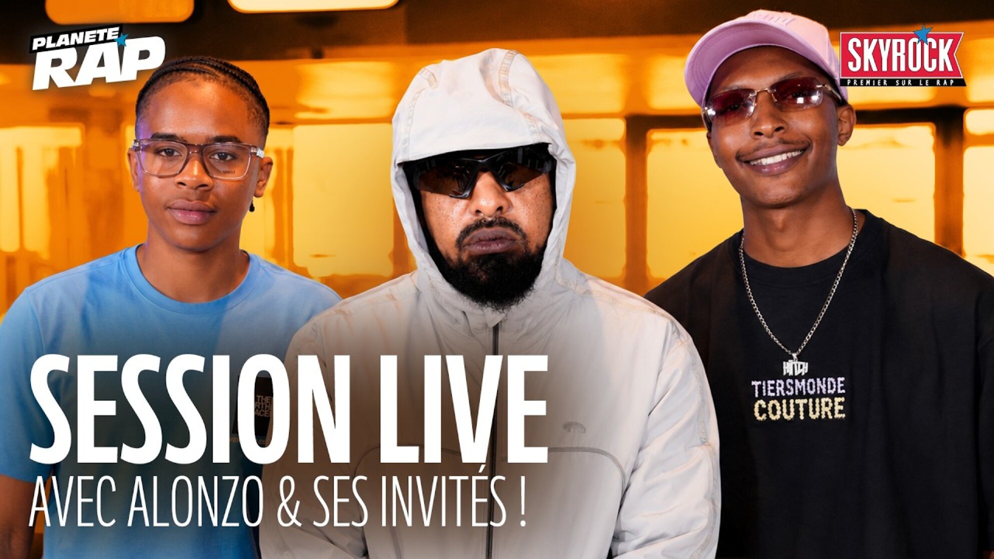 SESSION LIVE avec Alonzo, Le Bigs, Saf & Hiitch #PlanèteRap
