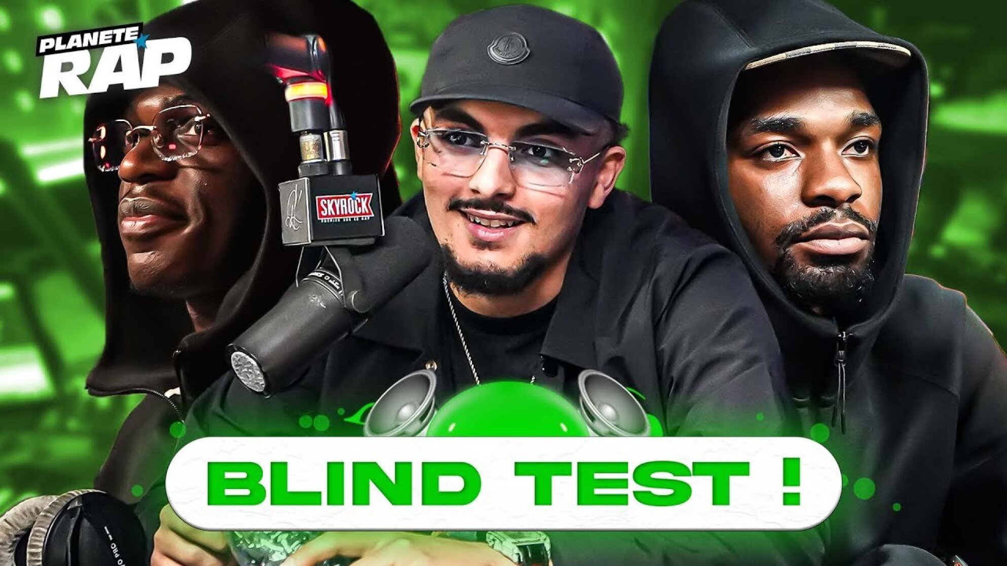 BLIND TEST ! (avec RK, MIG, Zokush, L2B & Fred Musa) #PlanèteRap