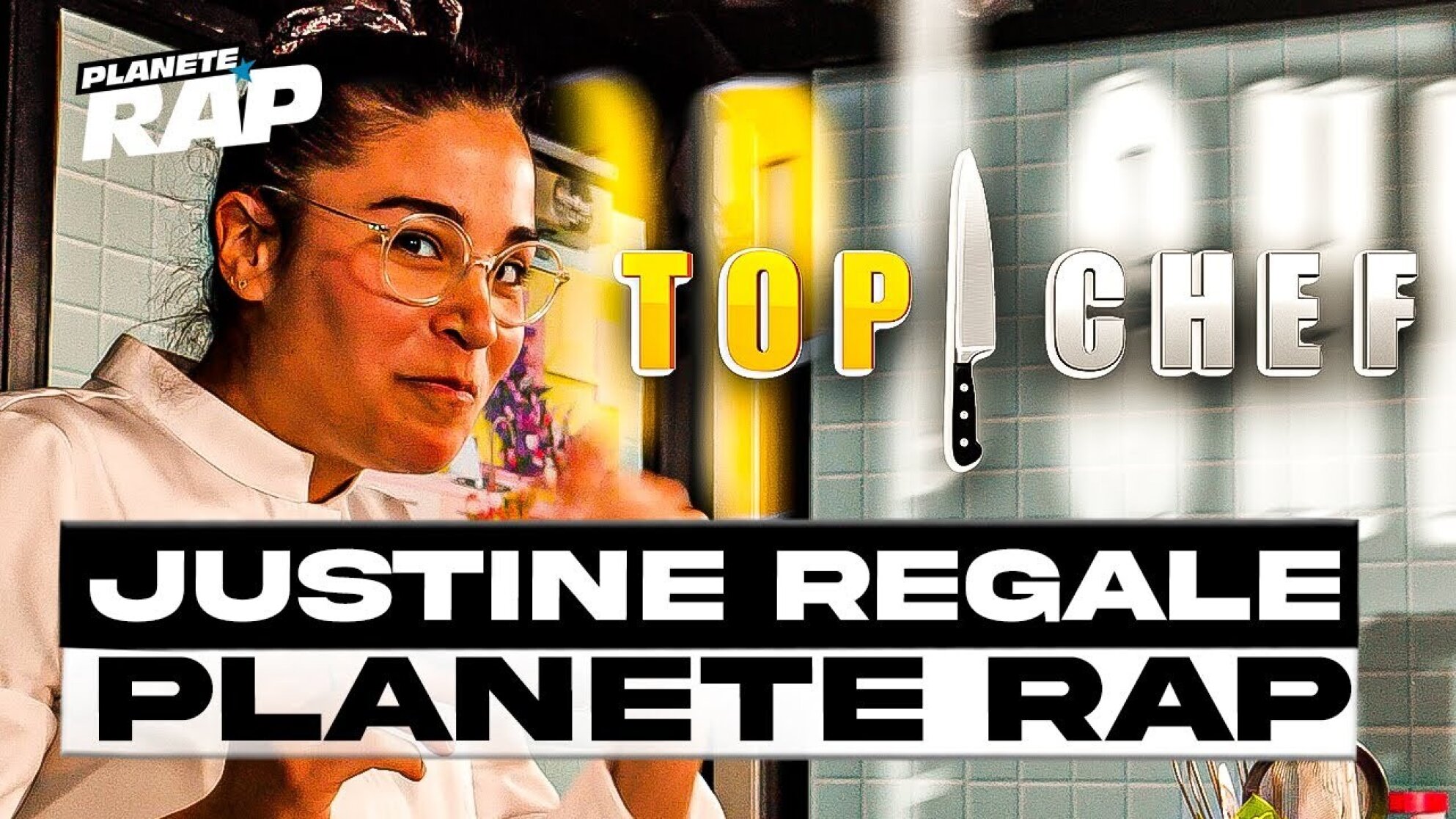 LA CÉLÈBRE JUSTINE DE TOP CHEF VIENT CUISINER DANS LE STUDIO #PlanèteRap