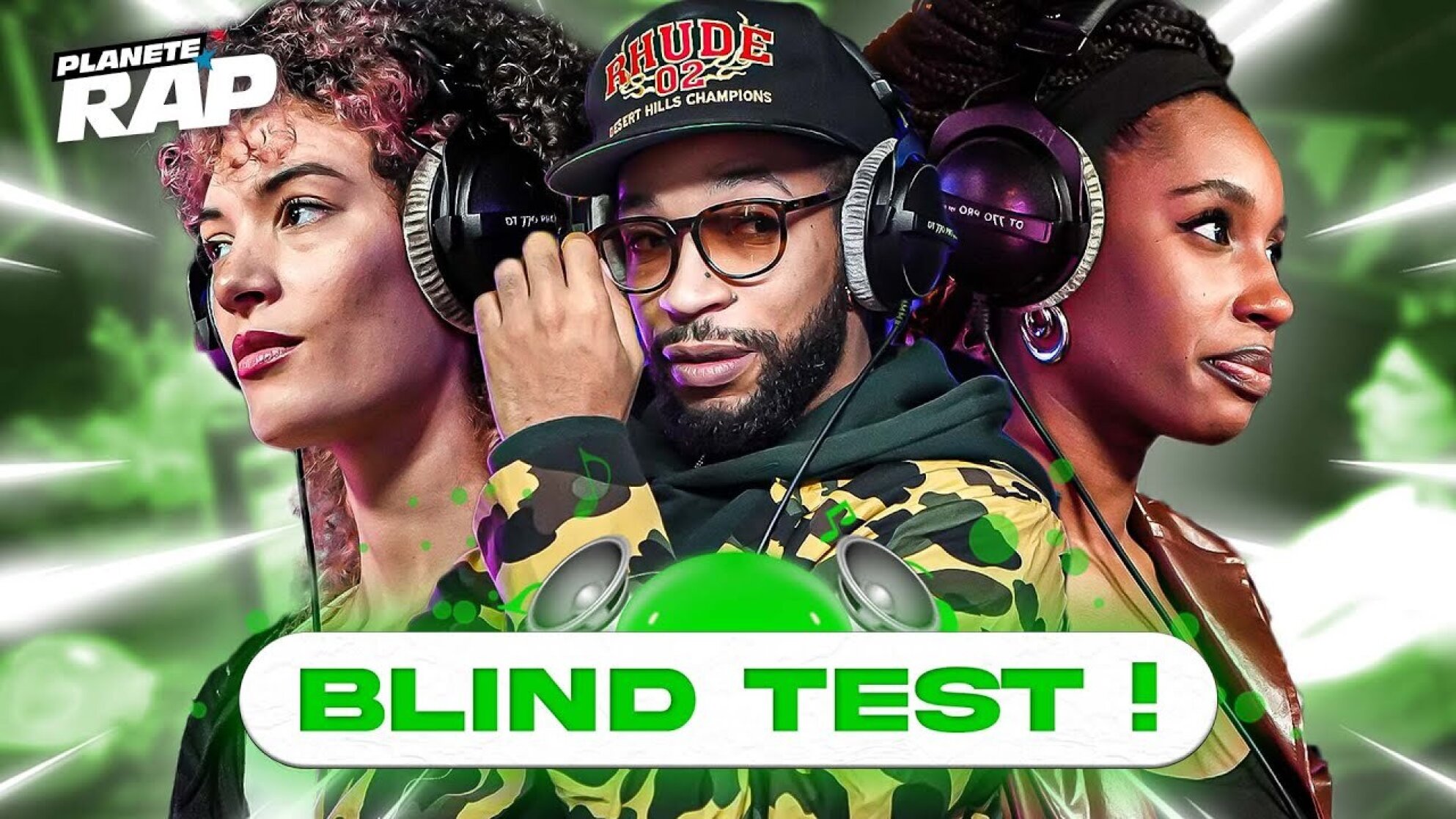 BLIND TEST REVERSE ! (avec Krisy, Jäde, Aszul & Fred Musa) #PlanèteRap