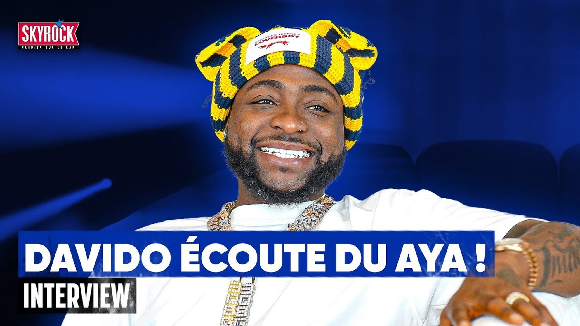 Interview Davido "J'écoute du Aya Nakamura"