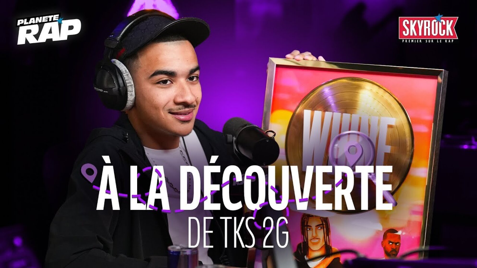À LA DÉCOUVERTE DE TKS 2G ! #PlanèteRap