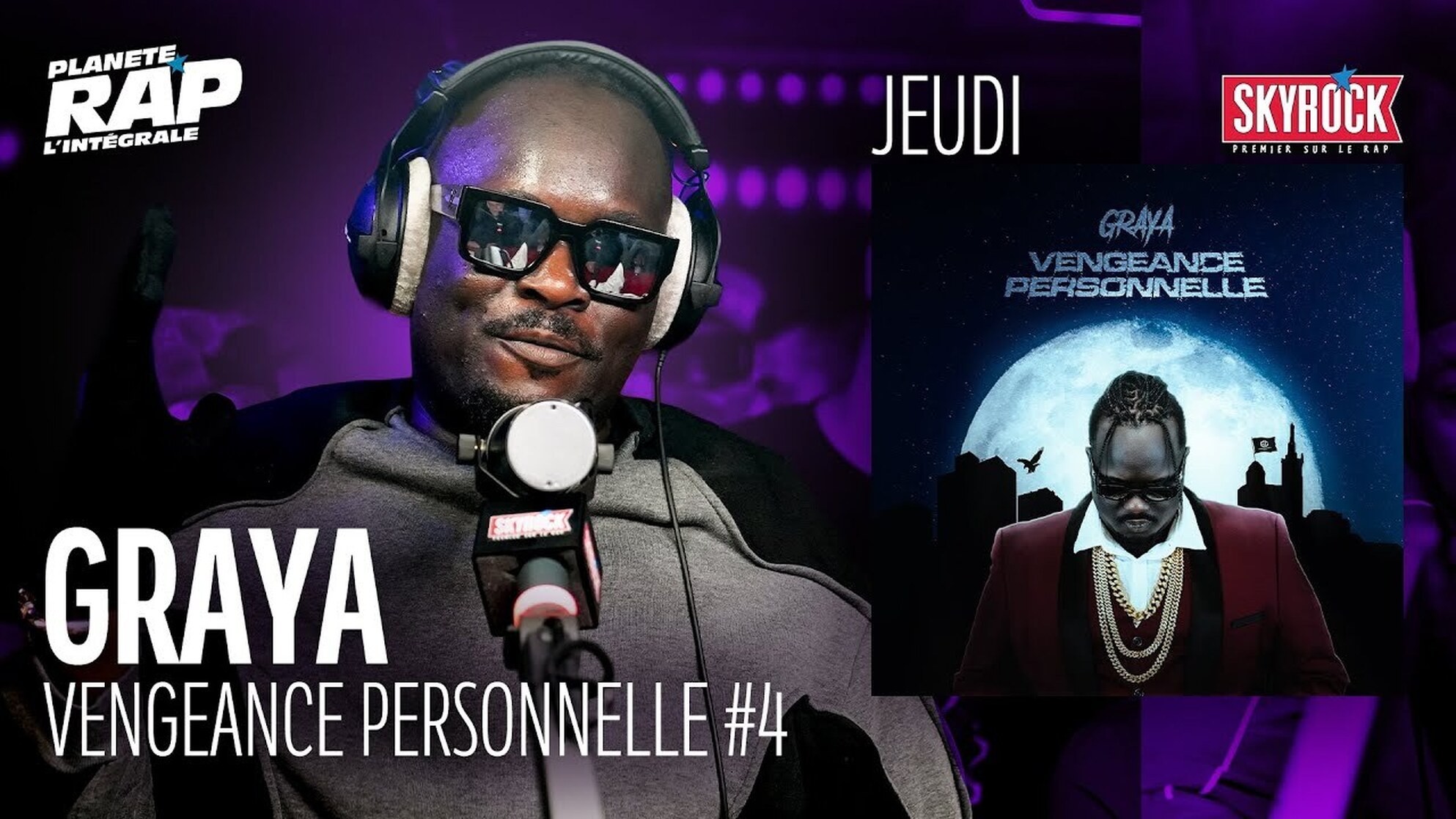 #PlanèteRap Graya "Vengeance personnelle" avec Daïs, Shooter, La crapule... & Fred Musa ! (4-5)