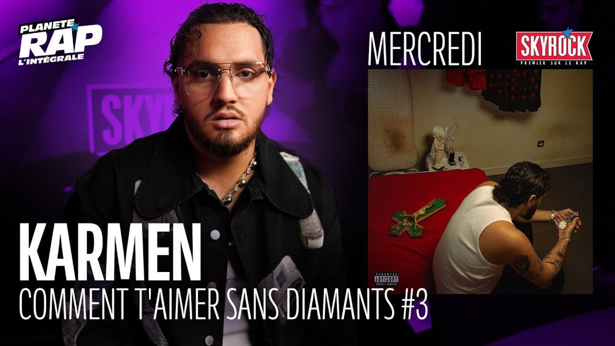 #PlanèteRap Karmen "Comment T'aimer Sans Diamants" avec Danyl, 1D1R, YG Pablo... & Fred Musa ! (3-5)