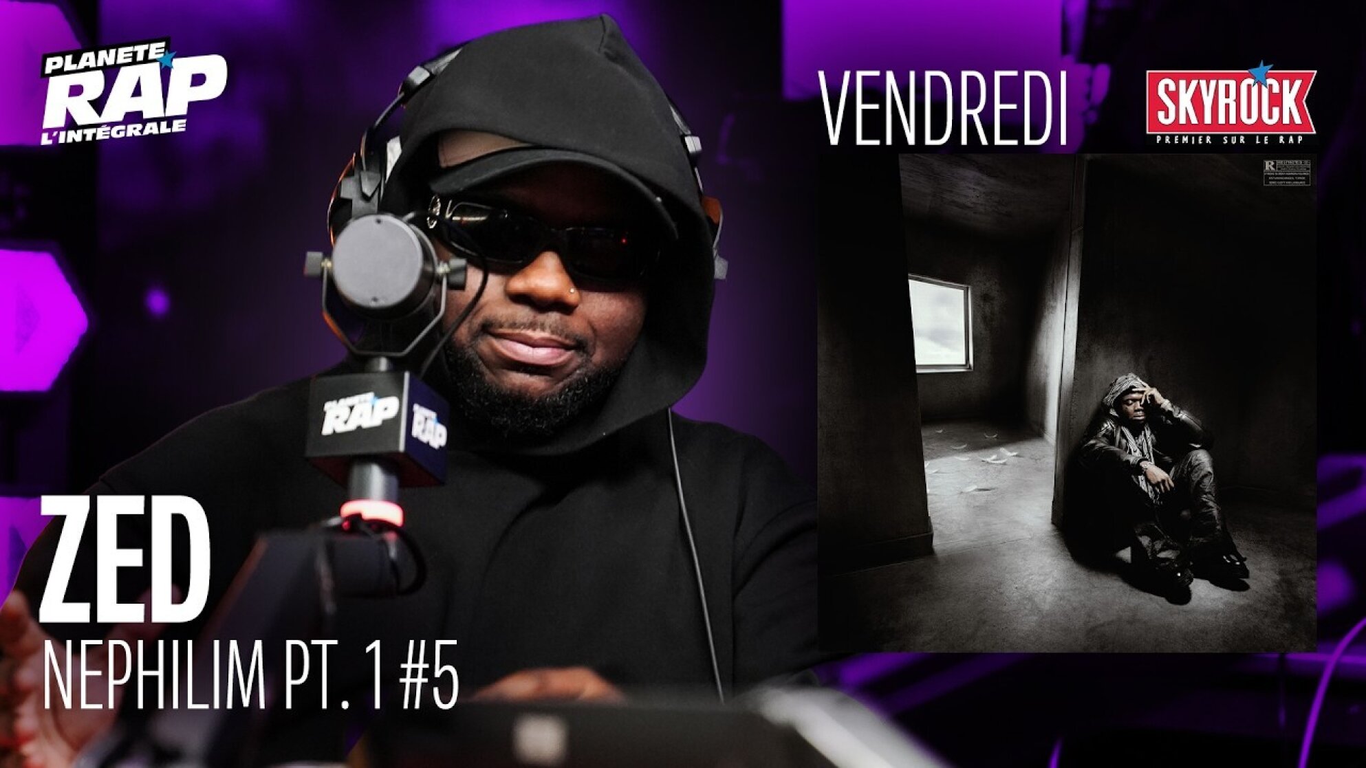 #PlanèteRap Zed "Nephilim Pt.1" avec 13 Jenaya, 63OG, Isaac G & Fred Musa ! (5-5)