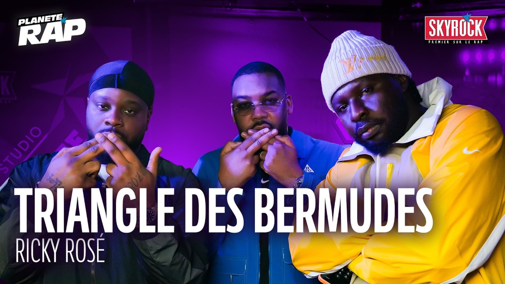 [EXCLU] TRIANGLE DES BERMUDES - Ricky Rosé #PlanèteRap