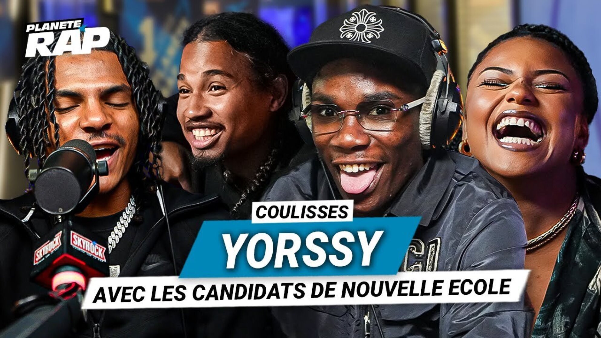 Les Coulisses Planète Rap De Yorssy (Avec Les Candidats De Nouvelle École et d'autres invités) !