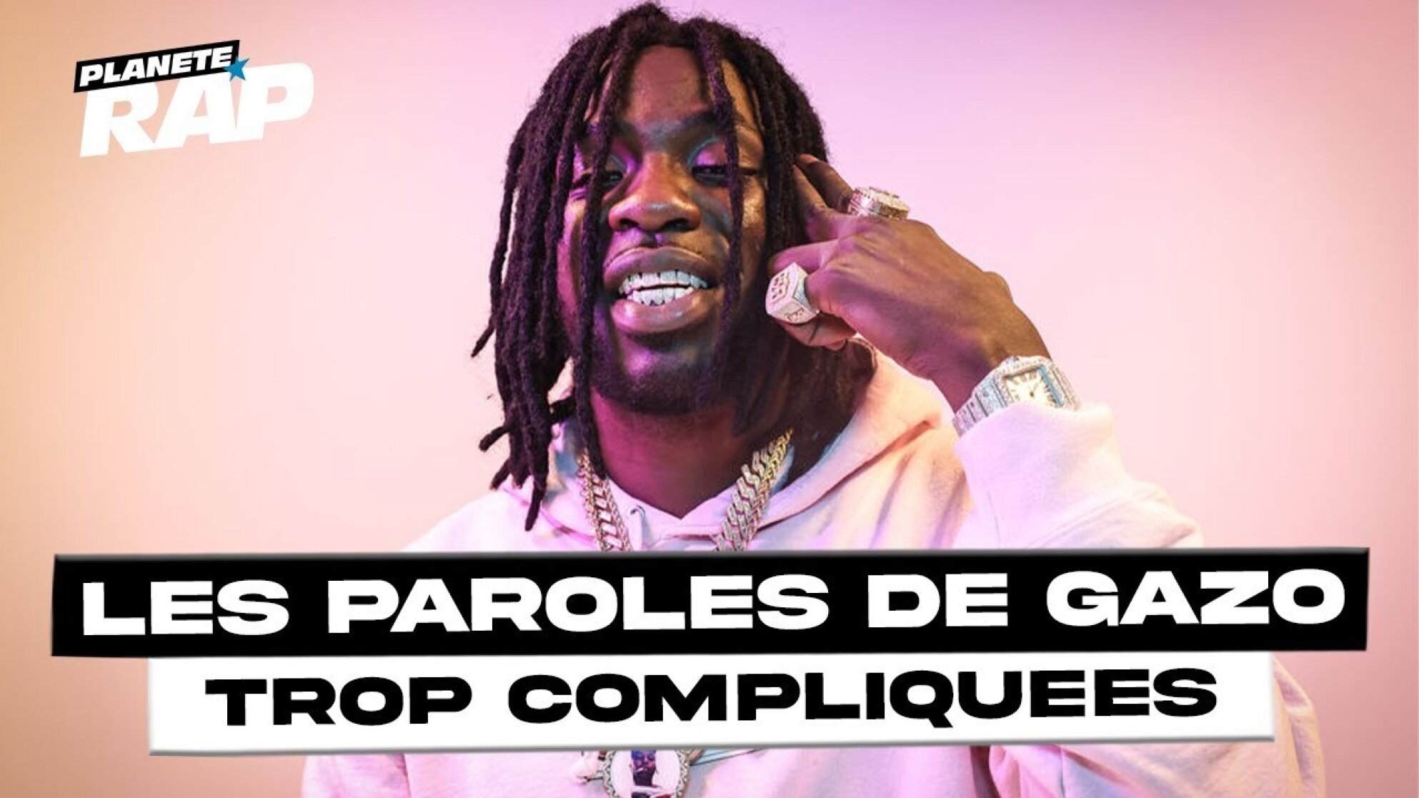 LES PAROLES DE GAZO SONT TROP COMPLIQUÉES ! #PlanèteRap
