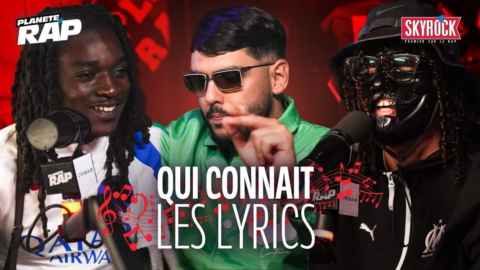 QUI CONNAÎT LES LYRICS avec Josas, JRK 19, TK, Missan & La Rvfleuze ! #PlanèteRap