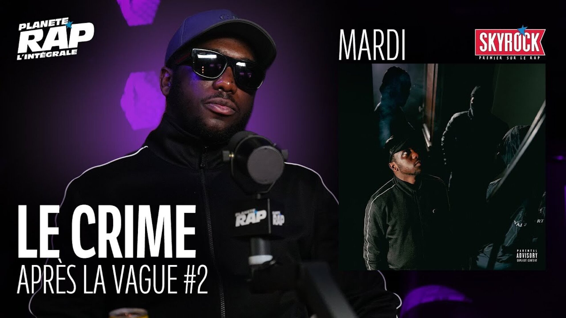 #PlanèteRap Le Crime "Après la vague" avec RDR, La Chine, 2 Mètres, La Plaie & Fred Musa ! (2-5)