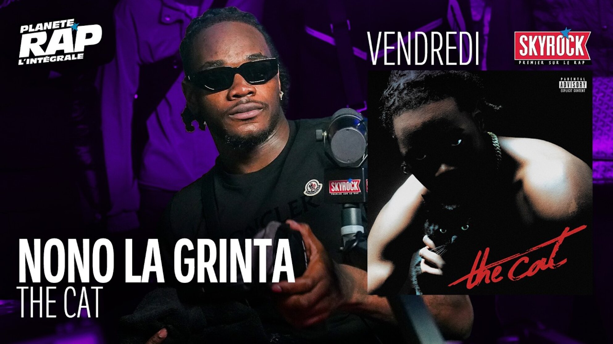 #PlanèteRap Nono la Grinta "The cat" avec Scotty, SKURT, Free B, Djego, Gaëlle & Fred Musa ! (5-5)