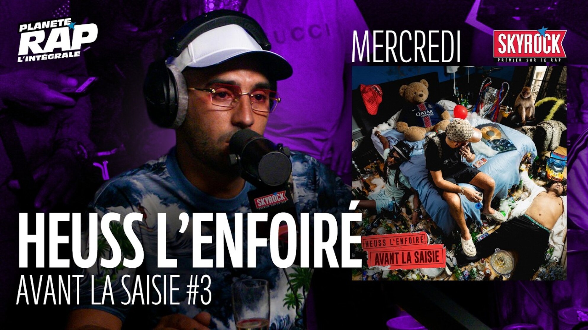 #PlanèteRap Heuss l'Enfoiré "AVANT LA SAISIE" avec Naza, Kerchak, Dadi, Nahir... & Fred Musa (3-5)