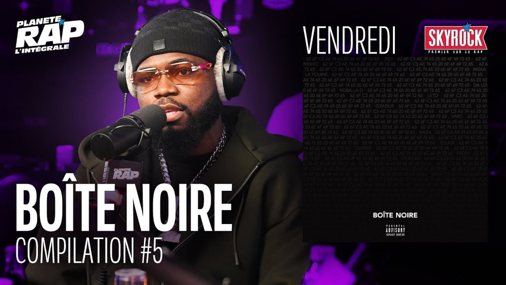 #PlanèteRap Boîte Noire avec Fresh, JKSN, DMC SOUTH, Ritch & Fred Musa ! (5-5)