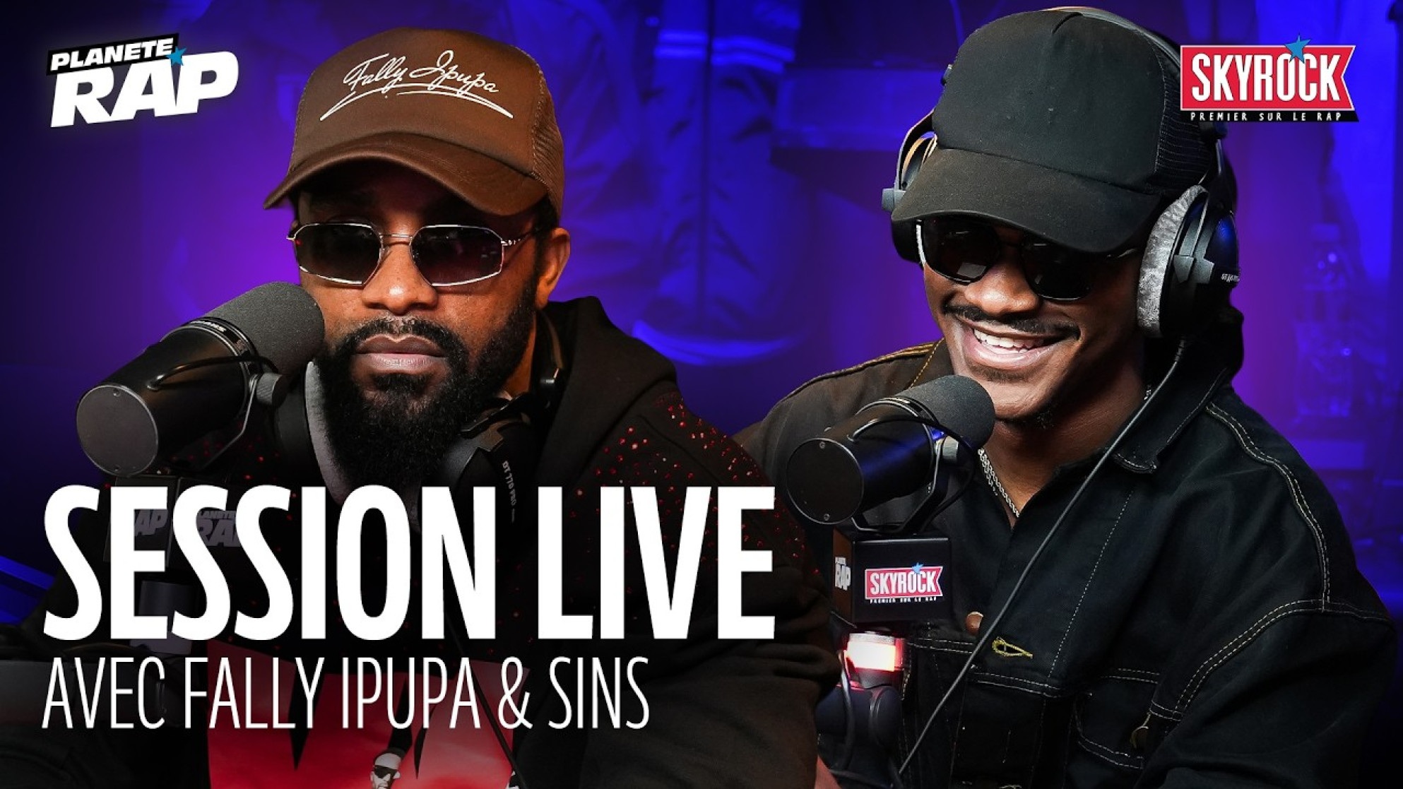 SESSION LIVE avec Fally Ipupa & Sins ! #PlanèteRap